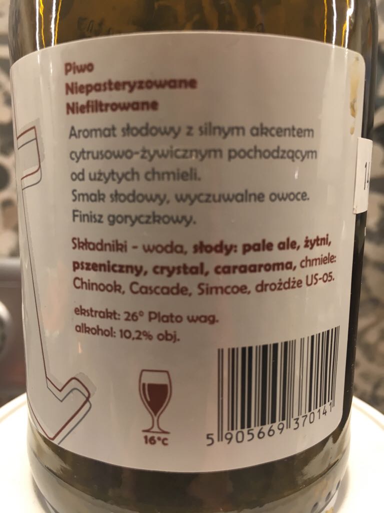 Sting - Osowa Góra alcohol collectible - Main Image 2