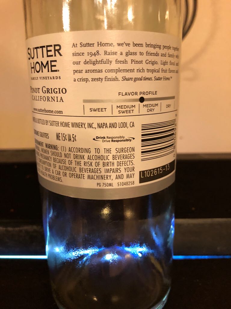 Sutter Home - Sutter Home Winery (750 mL) alcohol collectible - Main Image 2