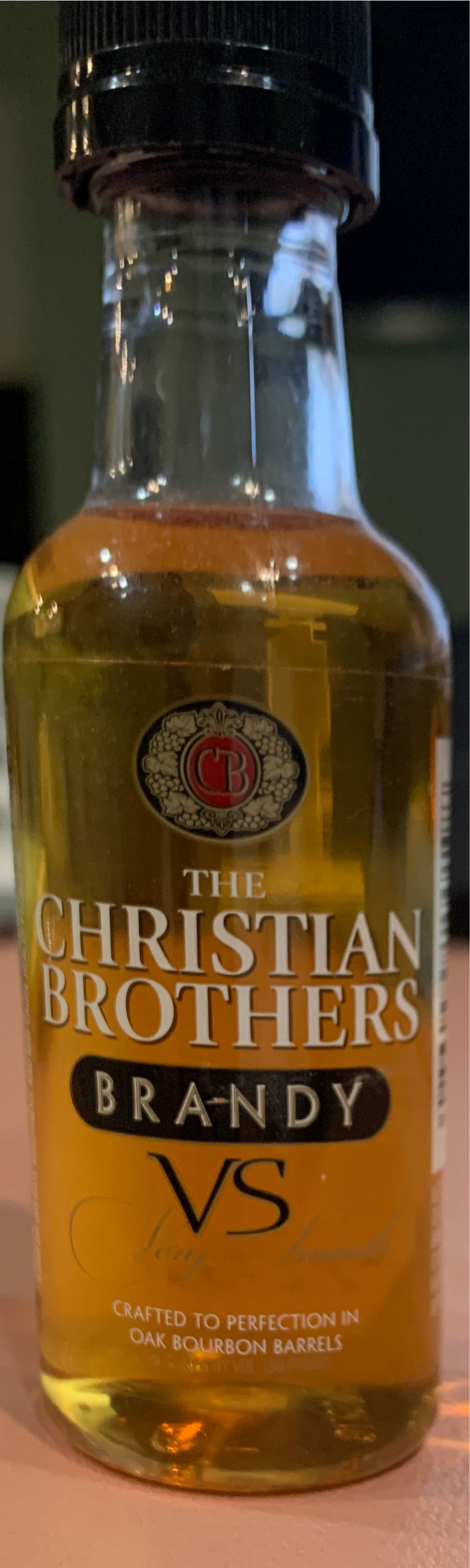 Christian brothers brandy Vs - Christian Brothers (50 mL) alcohol collectible - Main Image 2