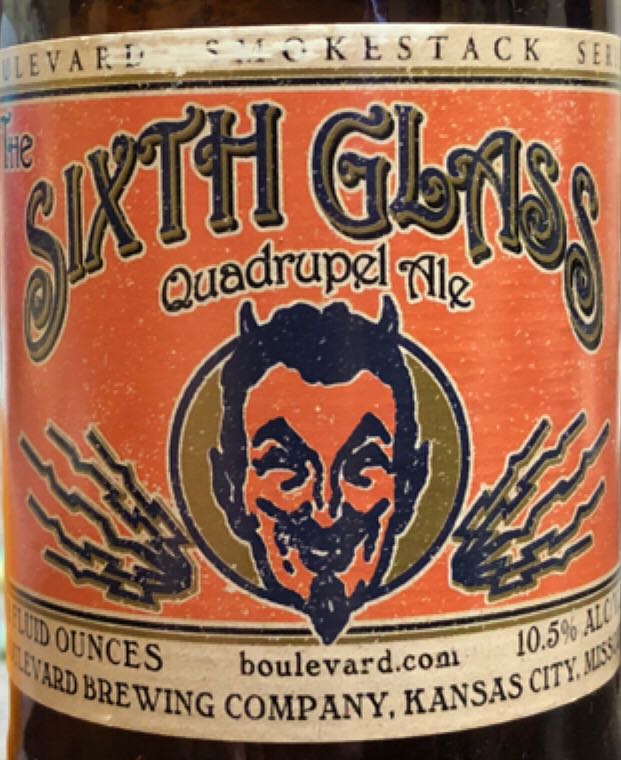 Sixth Glass Quadruple Ale - Boulevard Brewing Co alcohol collectible - Main Image 1