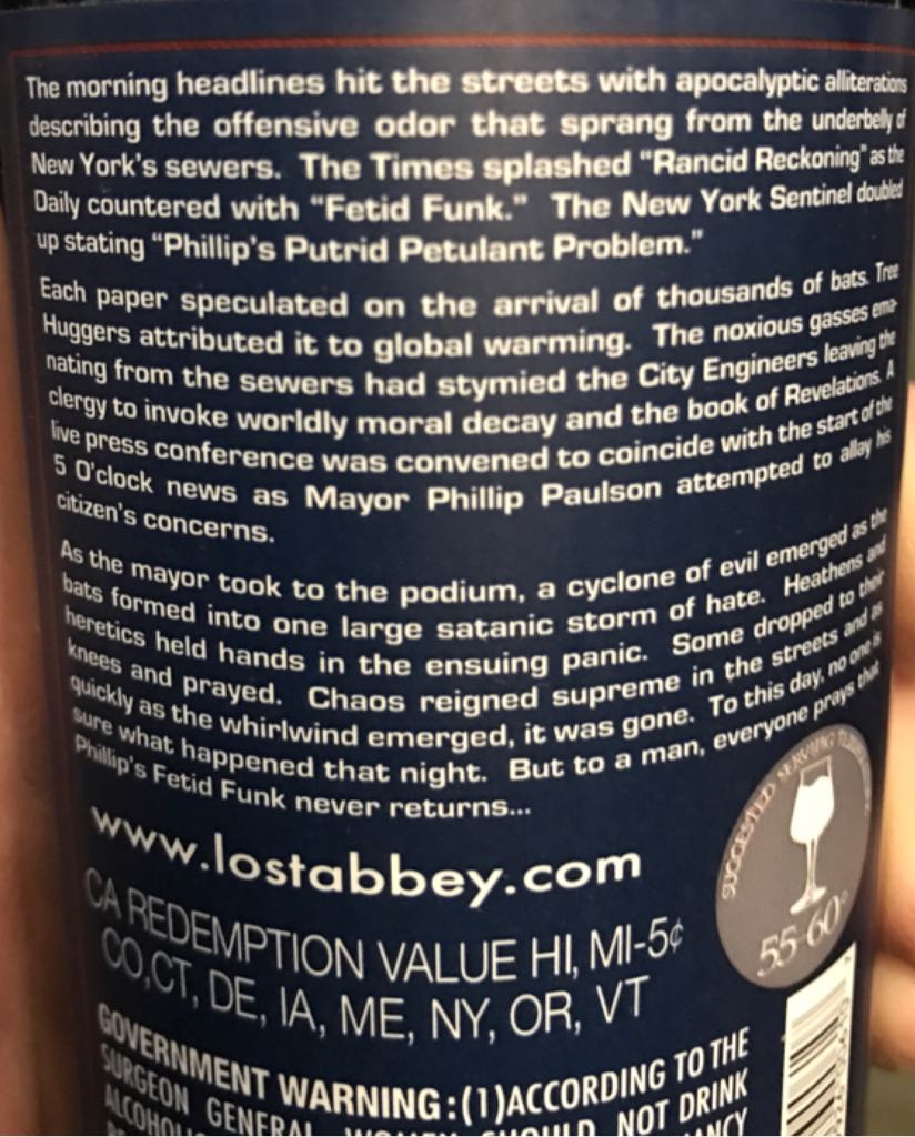 Track #10 - The Lost Abbey (12.7 fl. oz.) alcohol collectible - Main Image 2