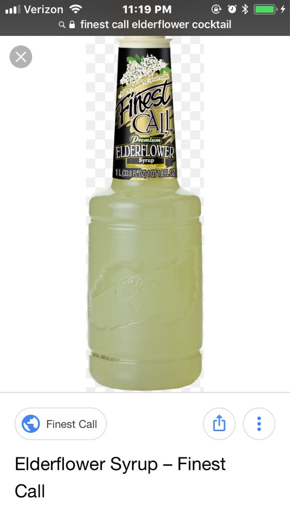 Finest Call Eldeflower Margaritta - ? alcohol collectible - Main Image 2