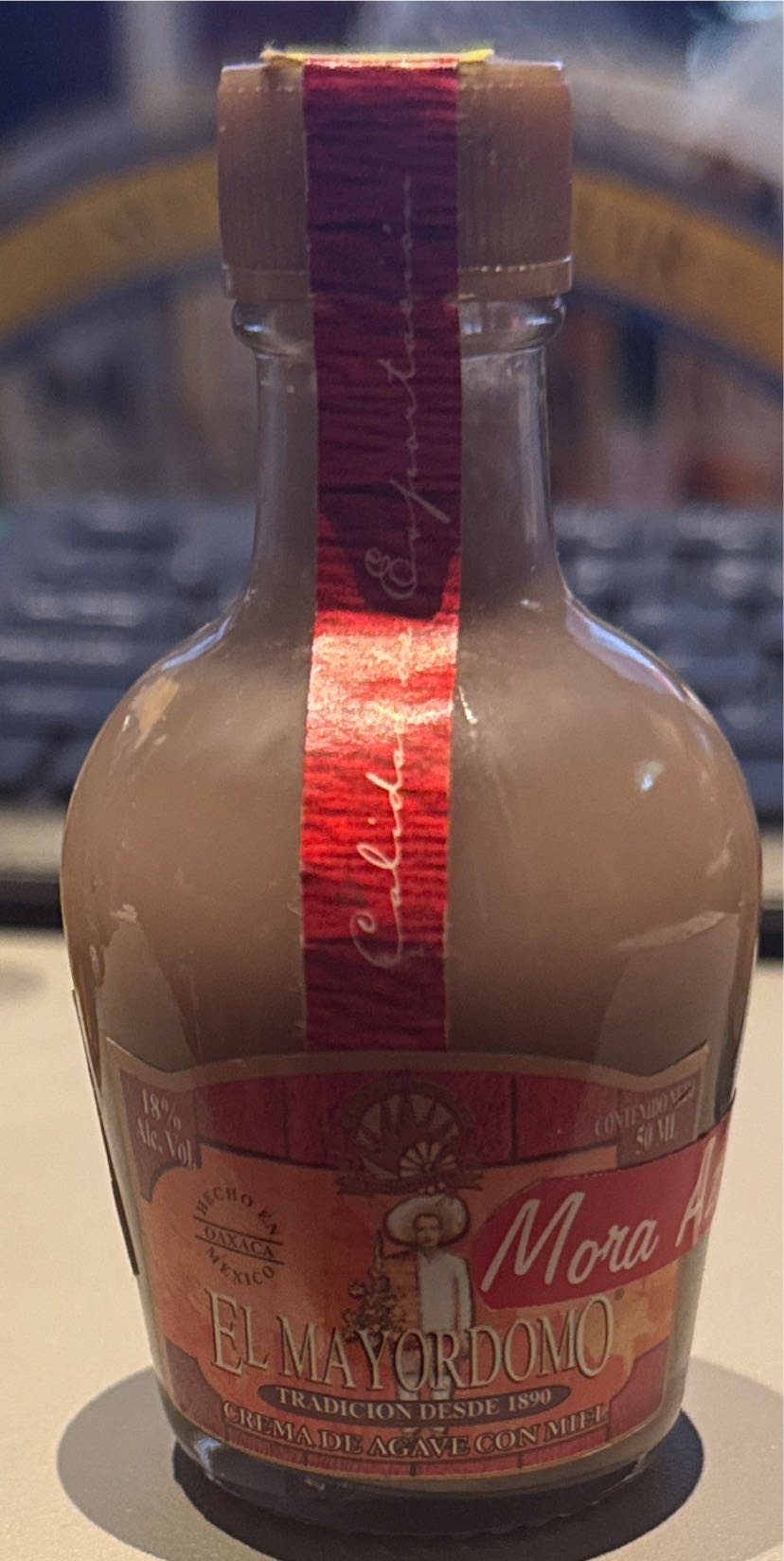 El Mayordomo - Ausencio Leon Ruz Y (50 mL) alcohol collectible - Main Image 2
