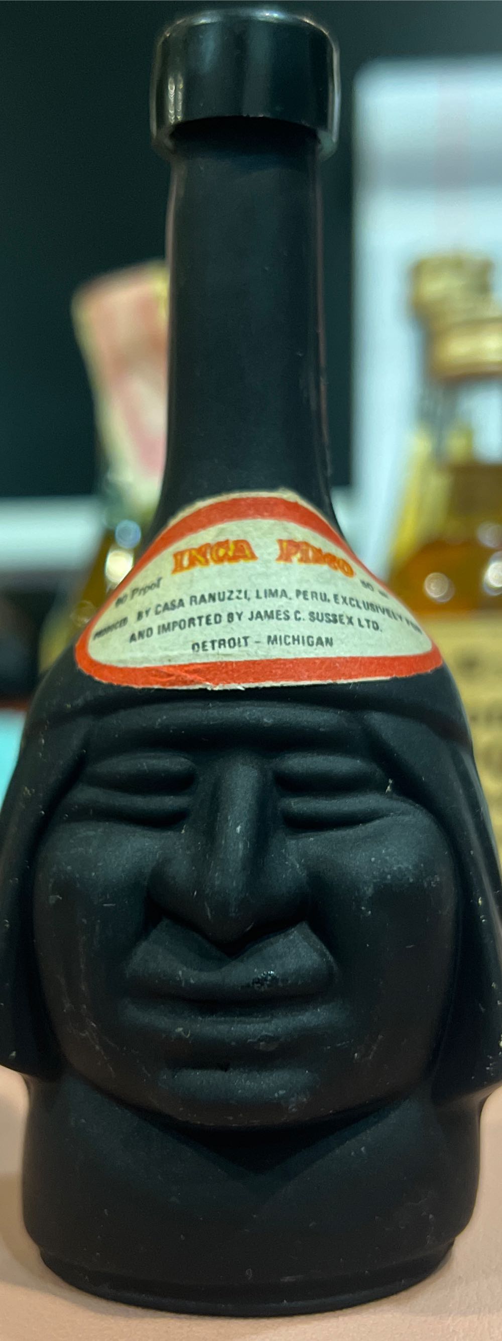 Inca Pisco - Mario  Ranuzzi (50 mL) alcohol collectible - Main Image 2