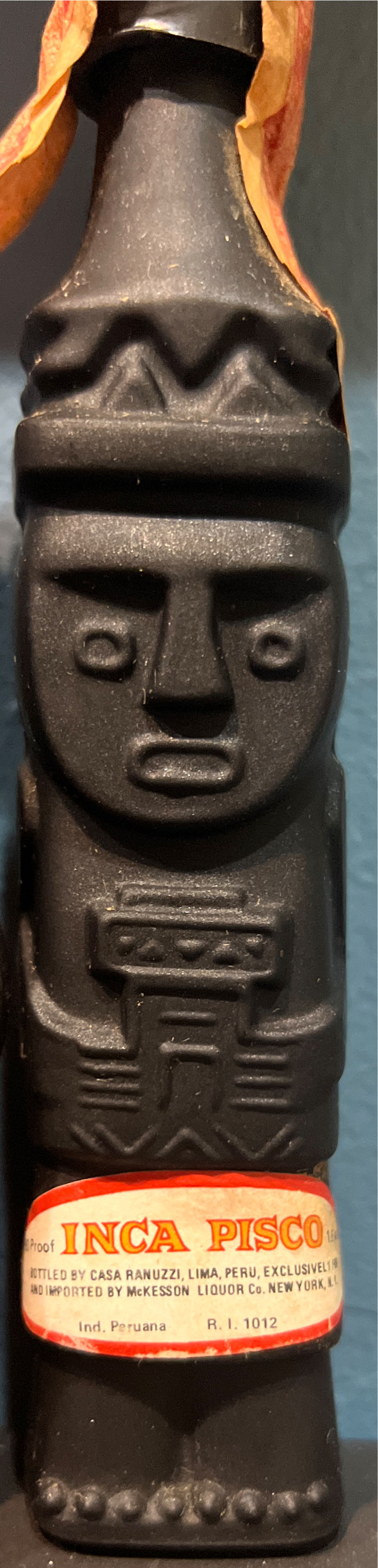 Inca Pisco - Mario  Ranuzzi (50 mL) alcohol collectible - Main Image 3