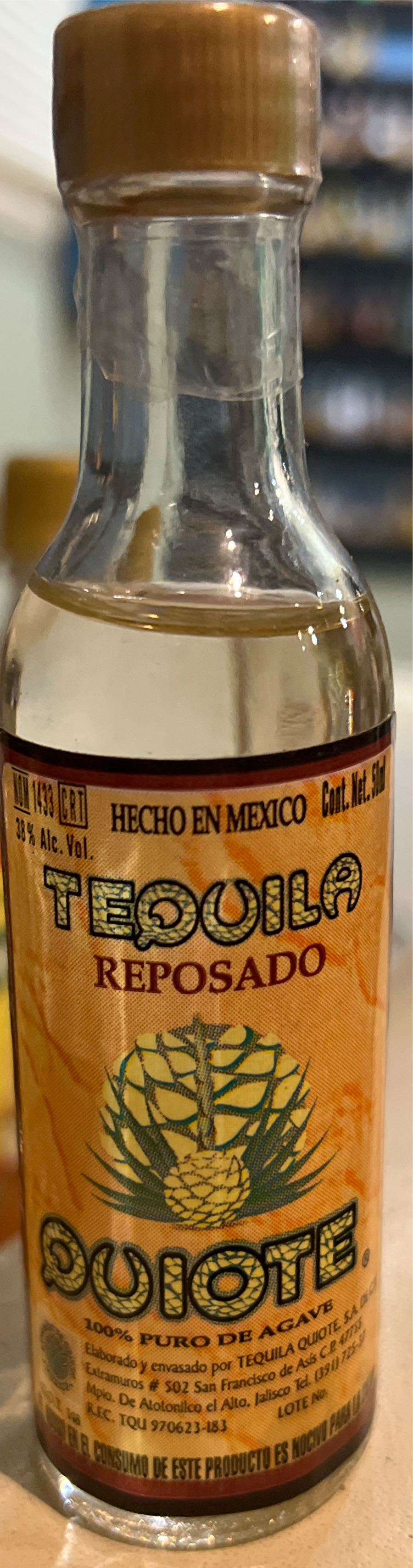 Quiote - Elaborado Por La Madrilena (50 mL) alcohol collectible - Main Image 2