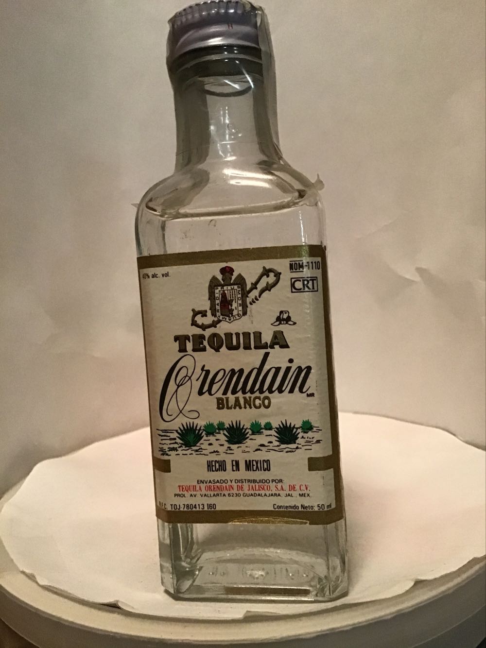 Orendain Anniversario & Blanco - Tequila Orendain De Jalisco S.A. De C.V. (50 mL) alcohol collectible - Main Image 2