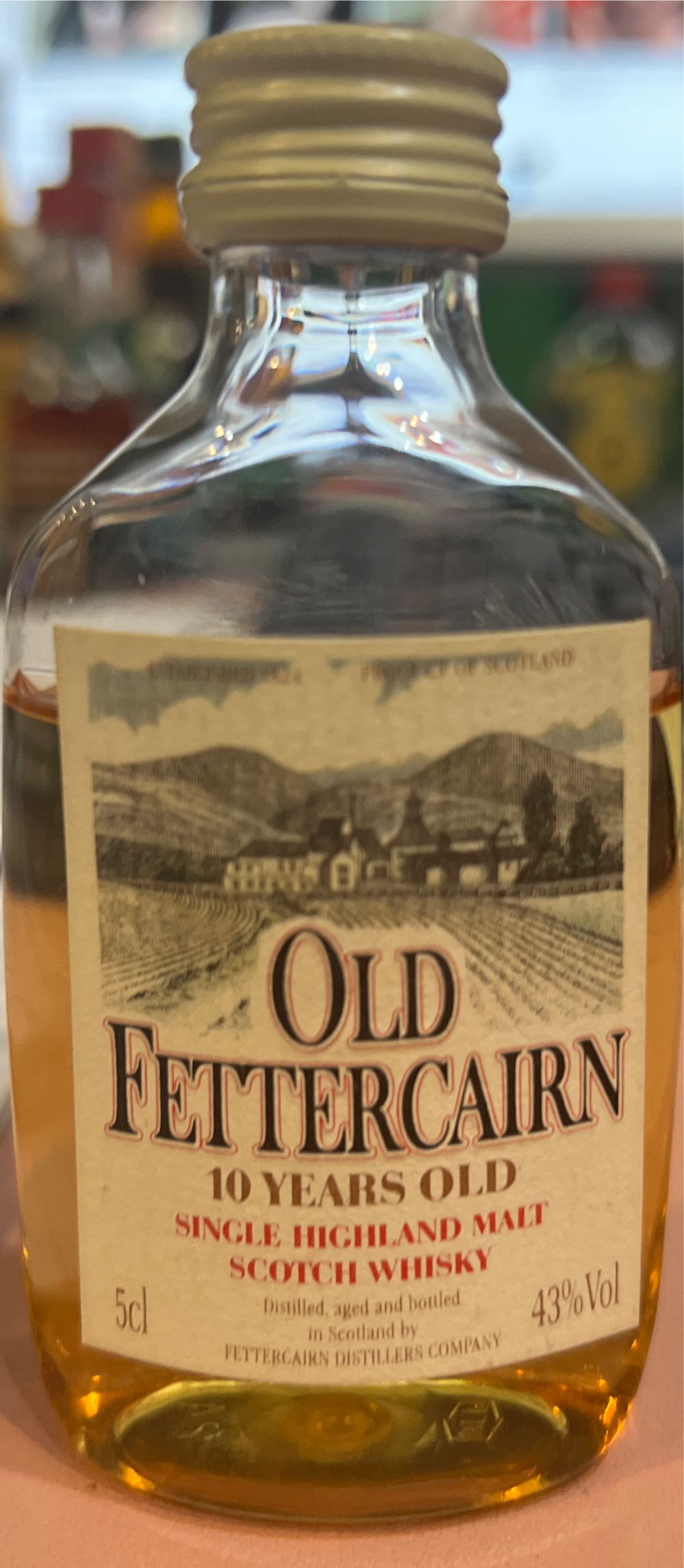 Old Fettercairn - Whyte & Mackay Limited (5cL) alcohol collectible - Main Image 3