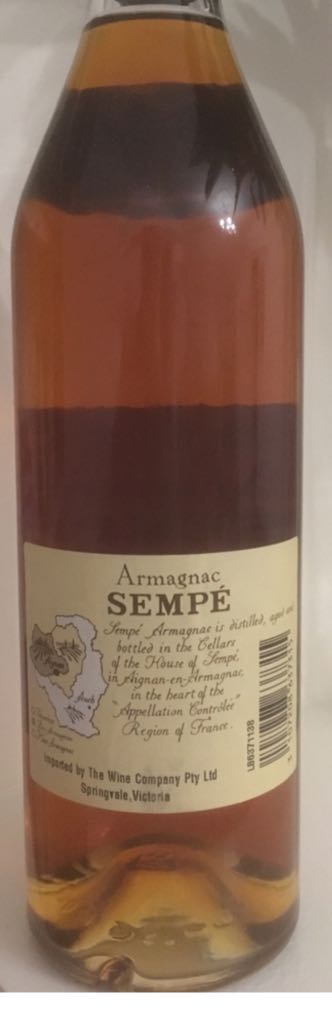 Armagnac sempe - House of Sempe (700 mL) alcohol collectible - Main Image 2