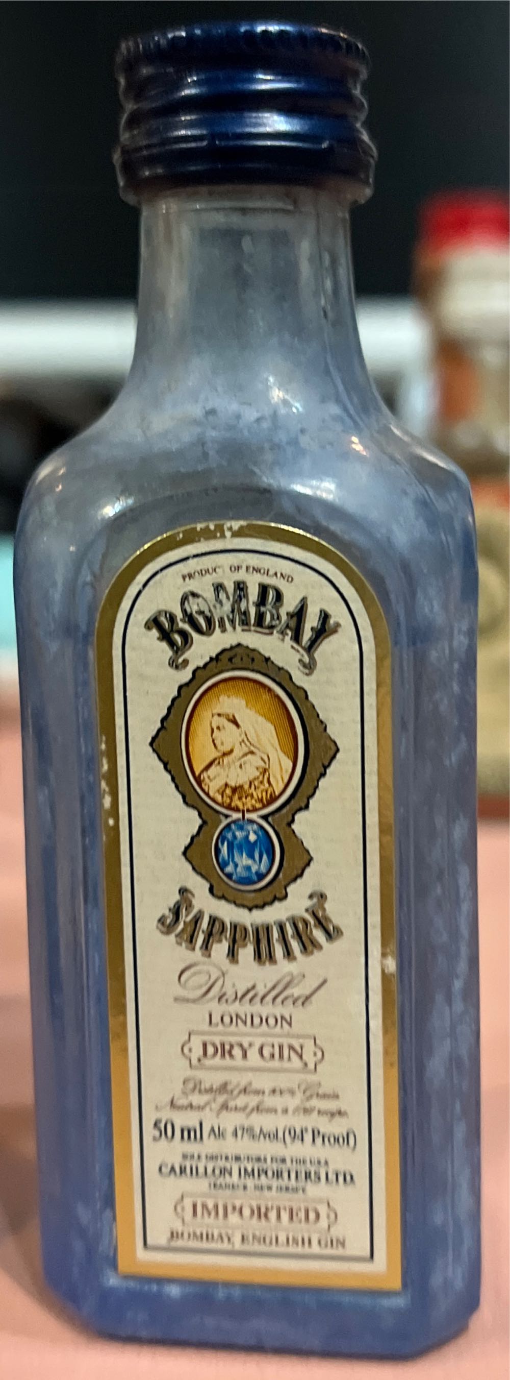 Bombay Sapphire - Bombay Spirits Company (50 mL) alcohol collectible [Barcode 620213191007] - Main Image 3