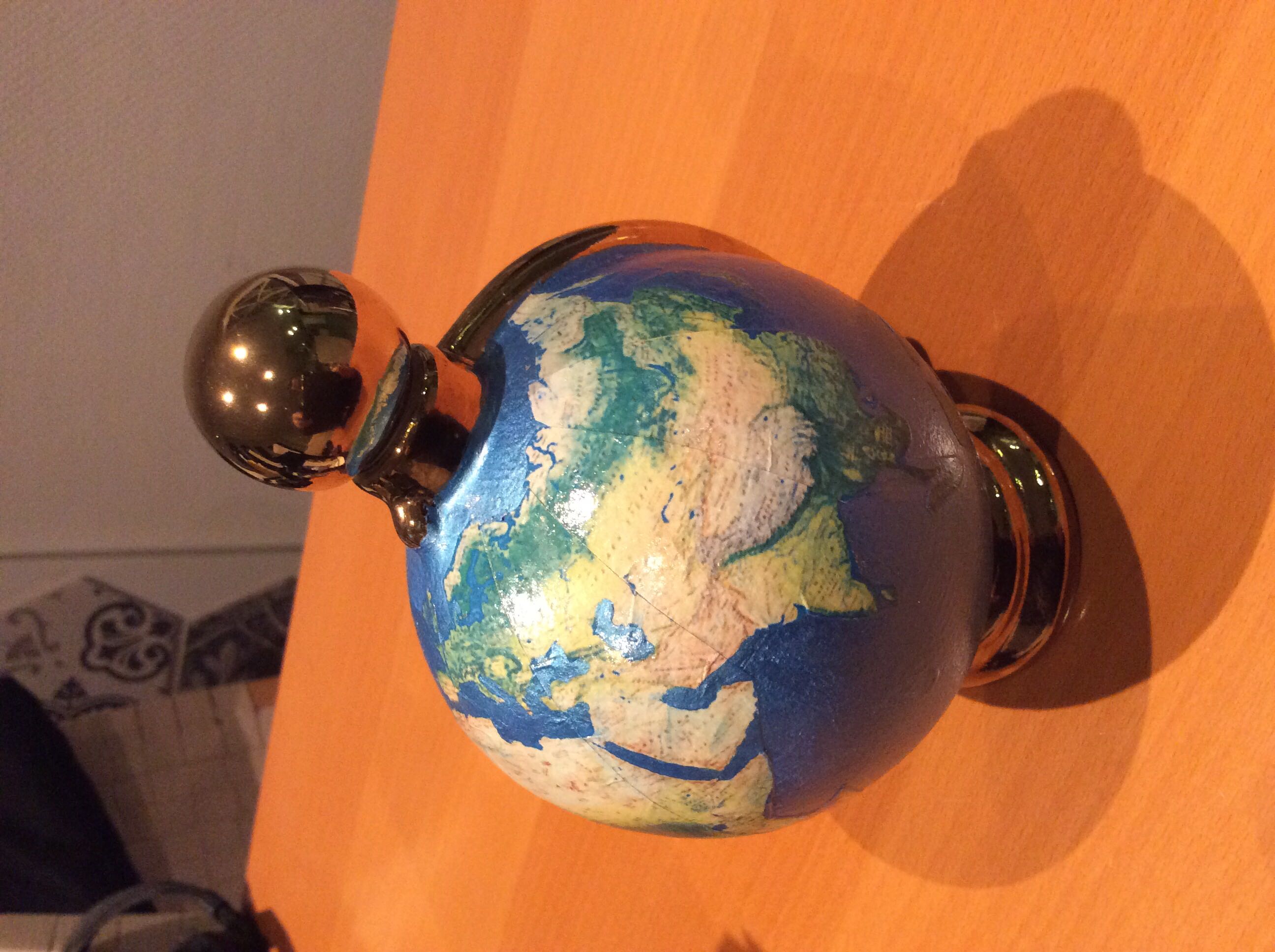 Globus Vodka 350ml 40% Ukraine - Zlatogor (350 mL) alcohol collectible [Barcode 4820139479289] - Main Image 3