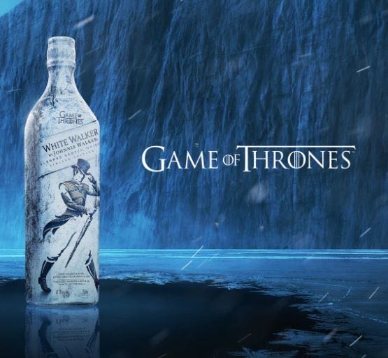 Game Of Thrones - White Walker By Johnnie Walker - Johnnie Walker & Sons (750mL) alcohol collectible [Barcode 088076182783] - Main Image 2