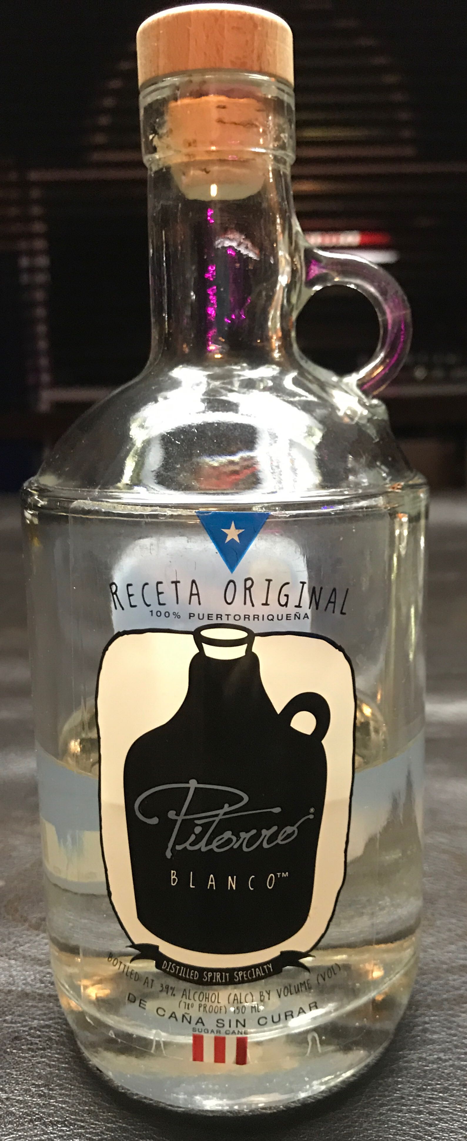 Pitorro Blanco - Distileria Coqui (750 mL) alcohol collectible - Main Image 1