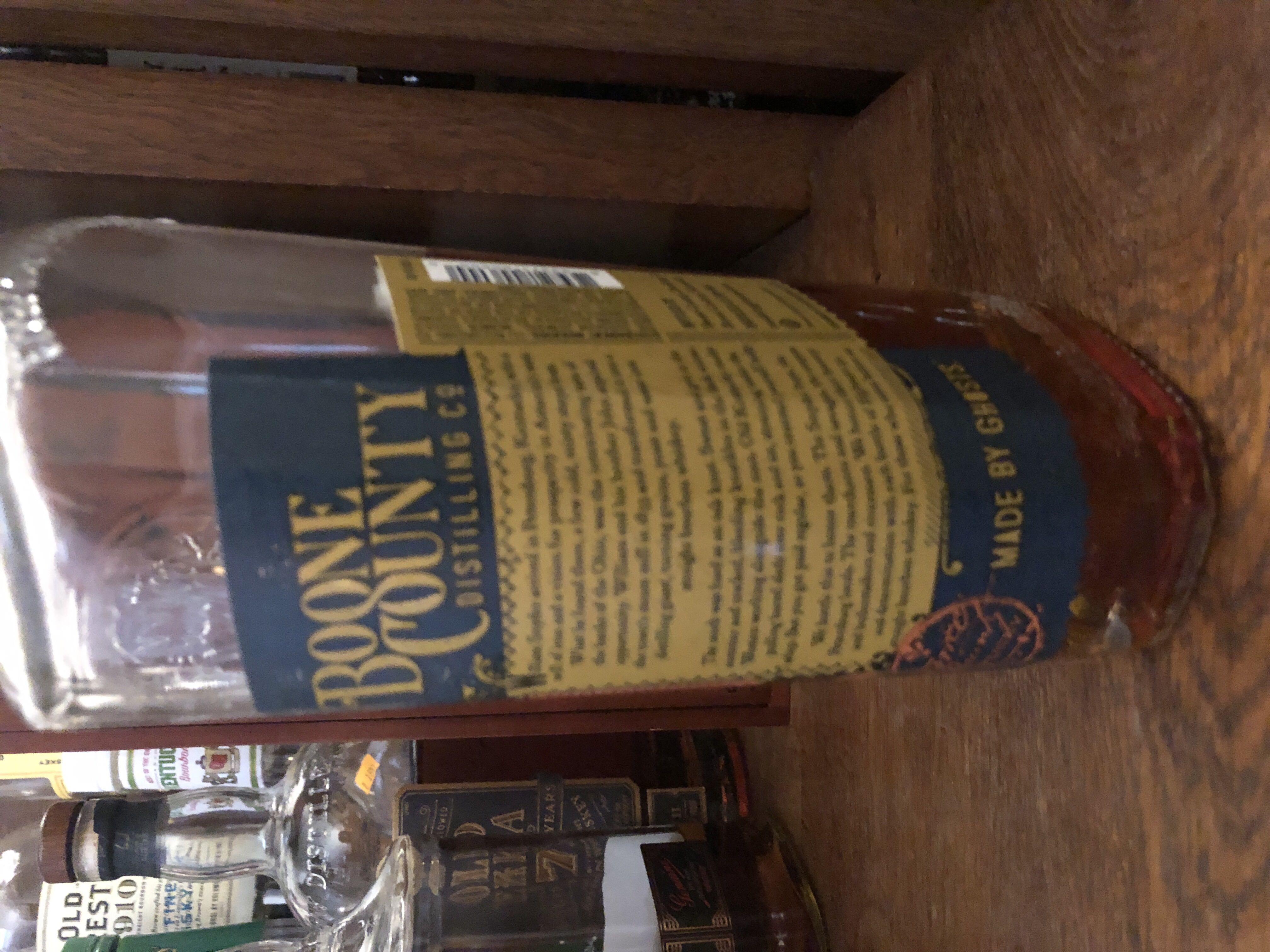 Boone County Eighteen 33 - Boone County Distilling Co. (750 mL) alcohol collectible - Main Image 2