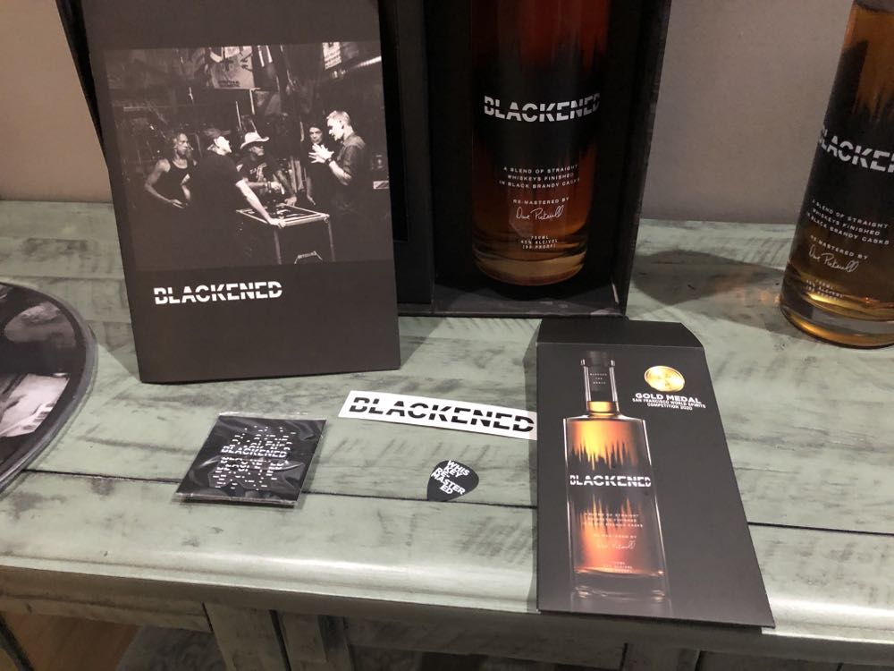 Blackened Whiskey - Sweet Amber Distilling Co. (750 mL) alcohol collectible [Barcode 752830059290] - Main Image 3