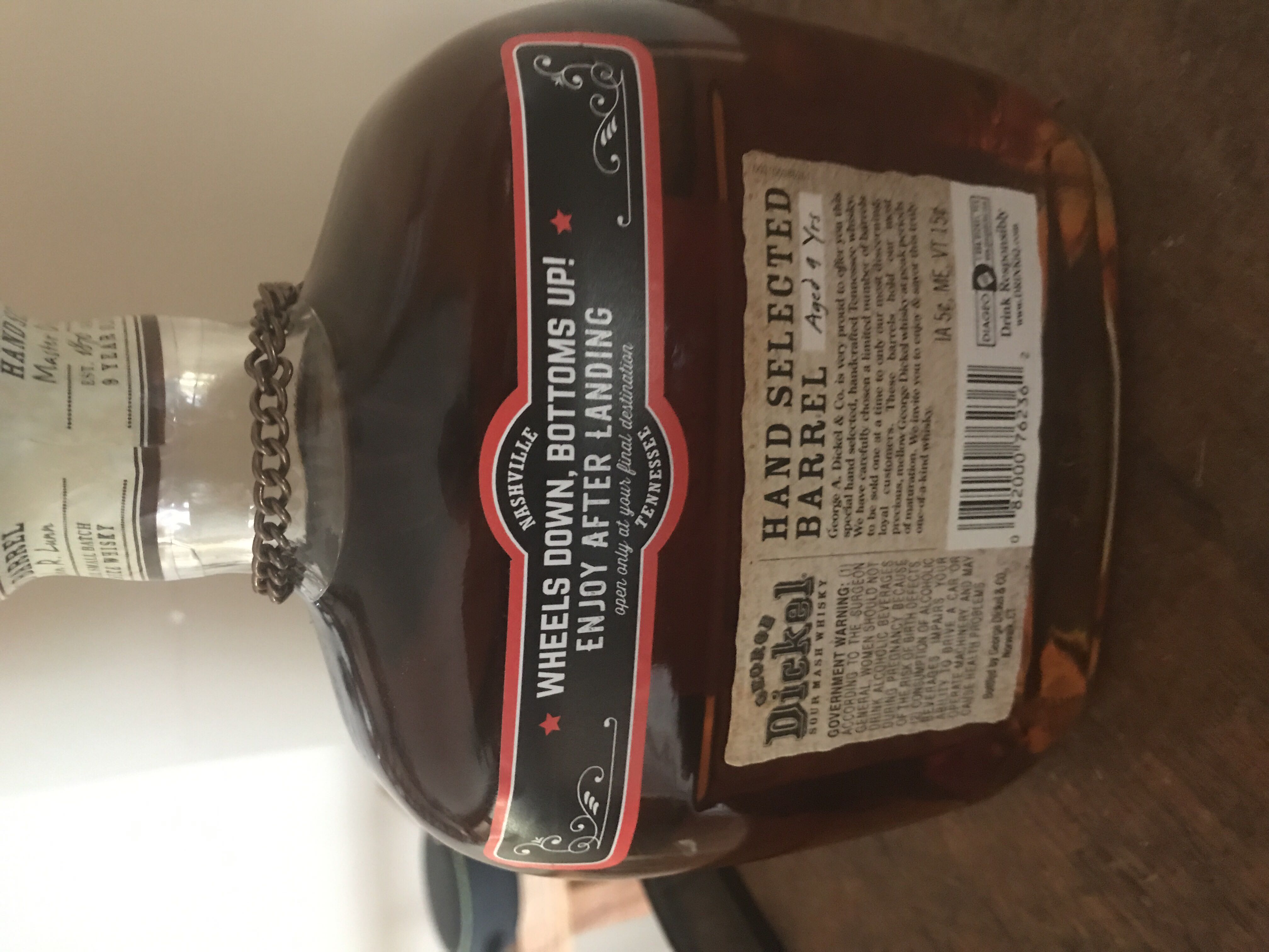 George Dickel Hand Selected Barrel Small Batch - Cascade Hollow Distillery (750 mL) alcohol collectible - Main Image 2