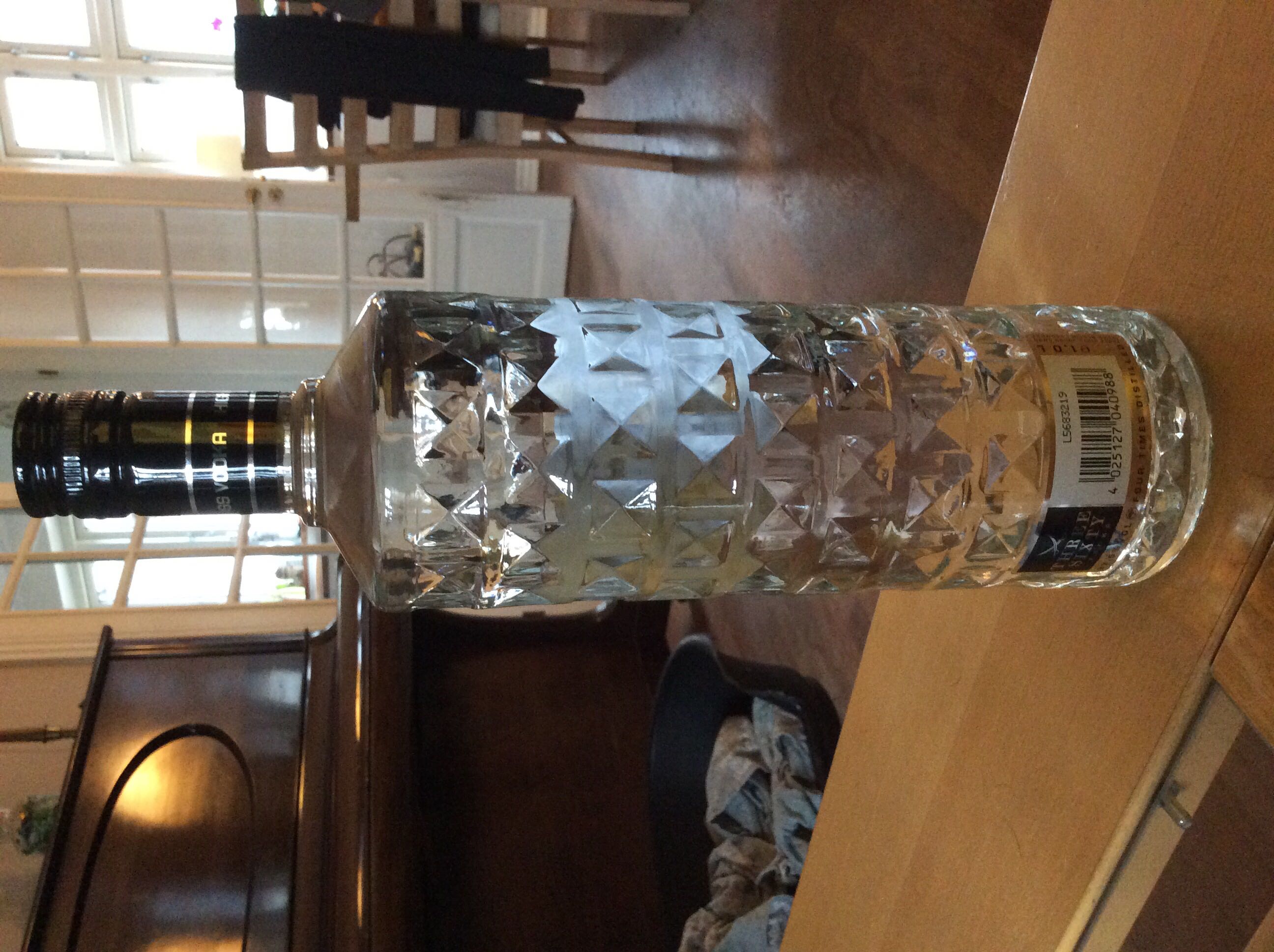 Three Sixty Vodka 1000ml 37,5% Germany - Three Sixty Vodka GMBH (1000 mL) alcohol collectible [Barcode 4025127040988] - Main Image 2