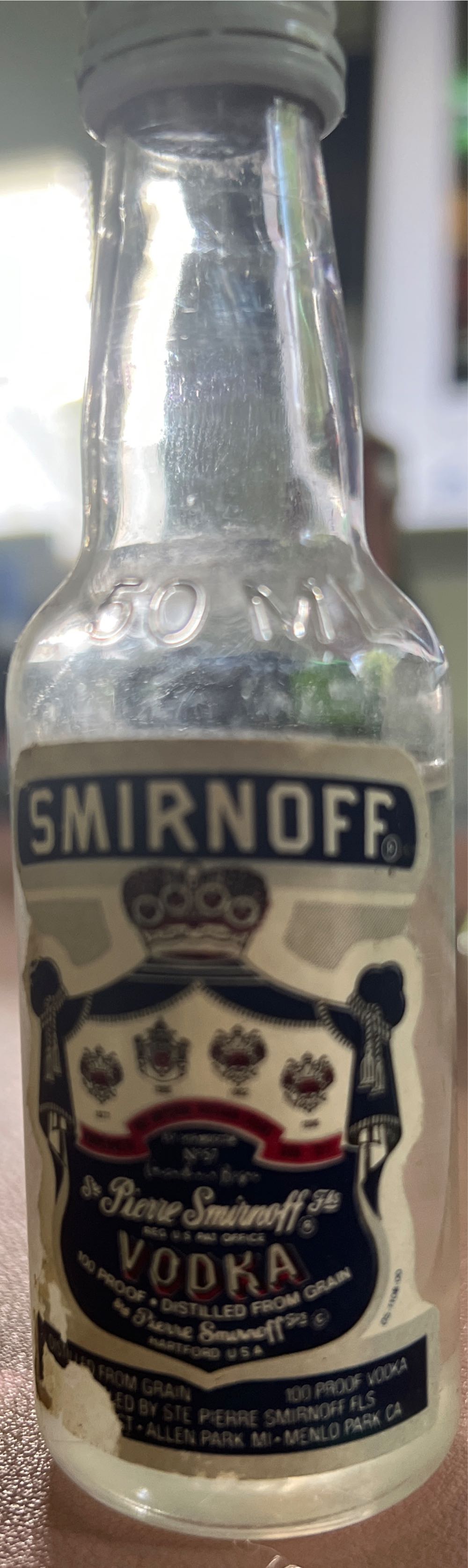 Smirnoff Vodka  alcohol collectible [Barcode 776103205580] - Main Image 2