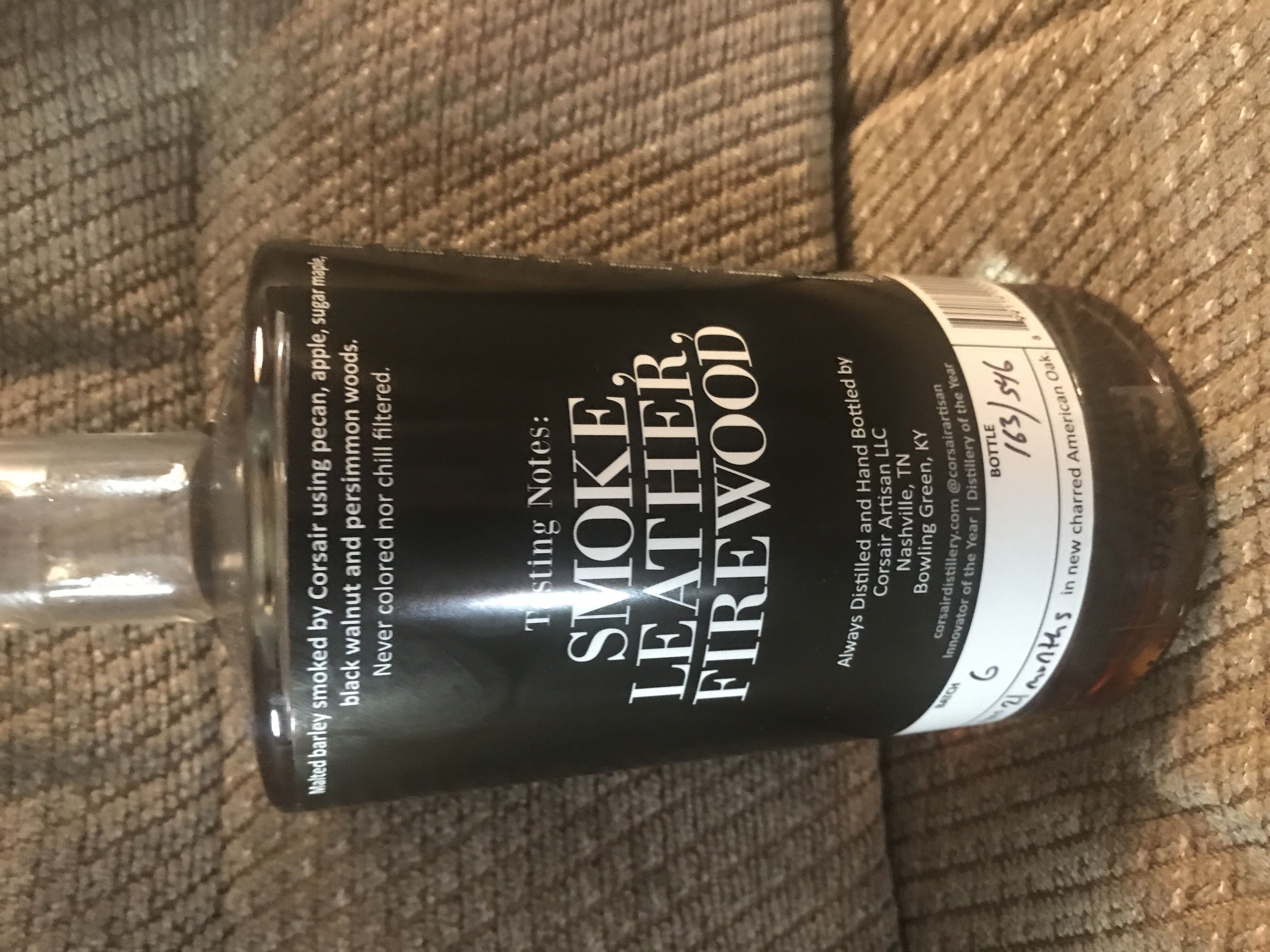 Corsair Hydra  - Corsair Artisan LLC (750 mL) alcohol collectible [Barcode 899119002445] - Main Image 2