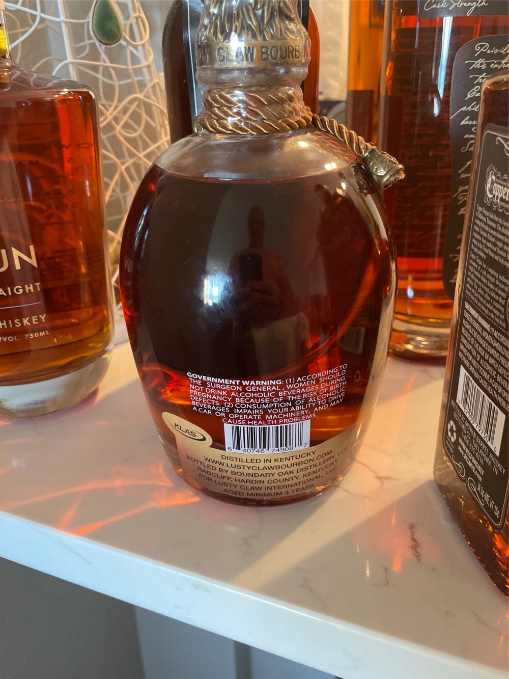 Lusty Claw - Florida Caribbean Distillers (750 mL) alcohol collectible [Barcode 640746749087] - Main Image 4