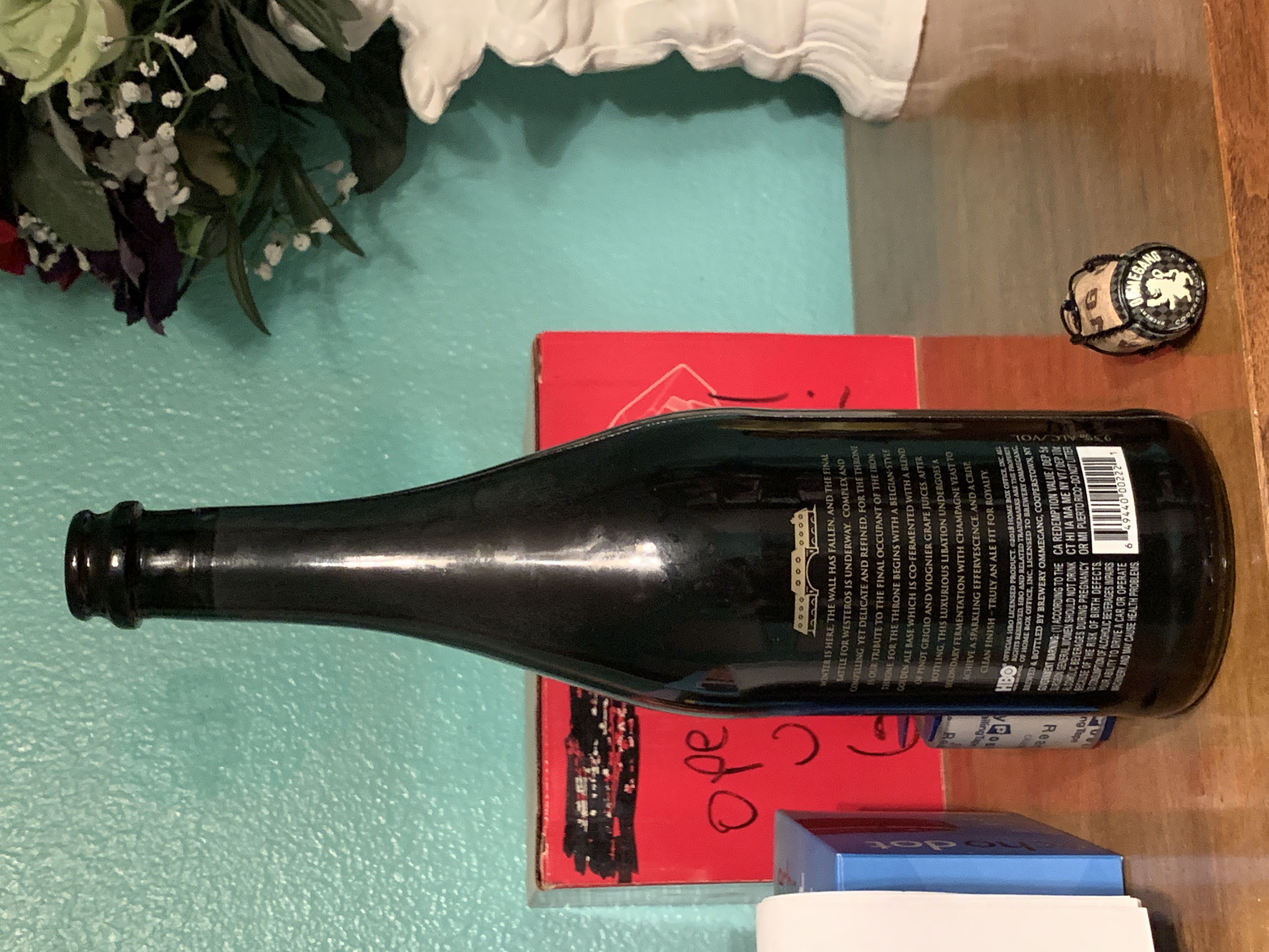 For The Throne  - Brewery Ommegang (750 mL) alcohol collectible [Barcode 649440002221] - Main Image 2