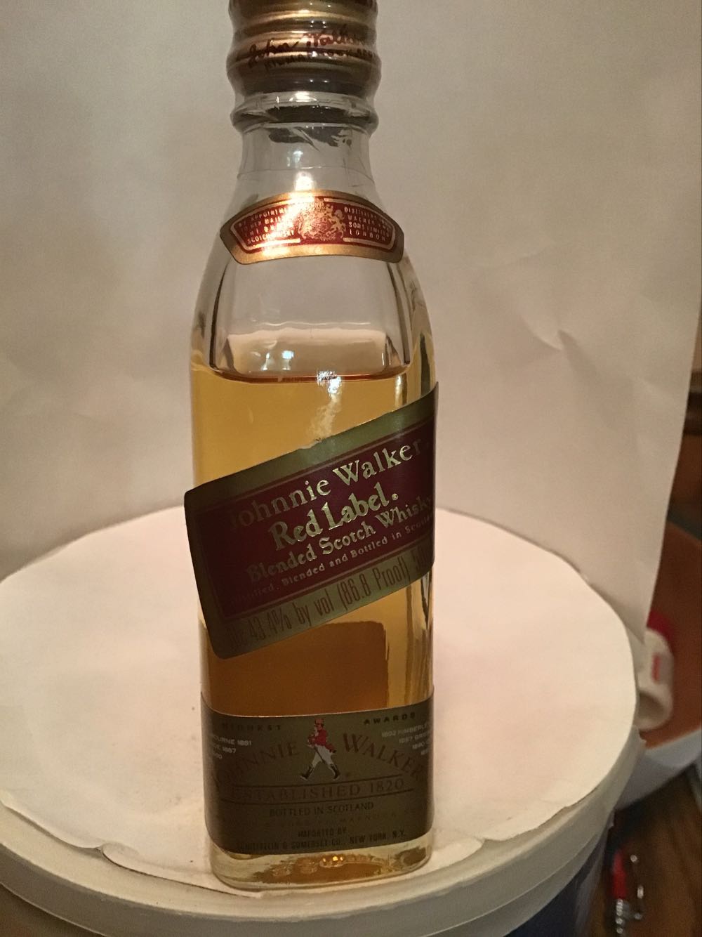 Johnnie Walker Gold Label Reserve & Double Black & Black & Red - John Walker & Sons (50 mL) alcohol collectible - Main Image 4