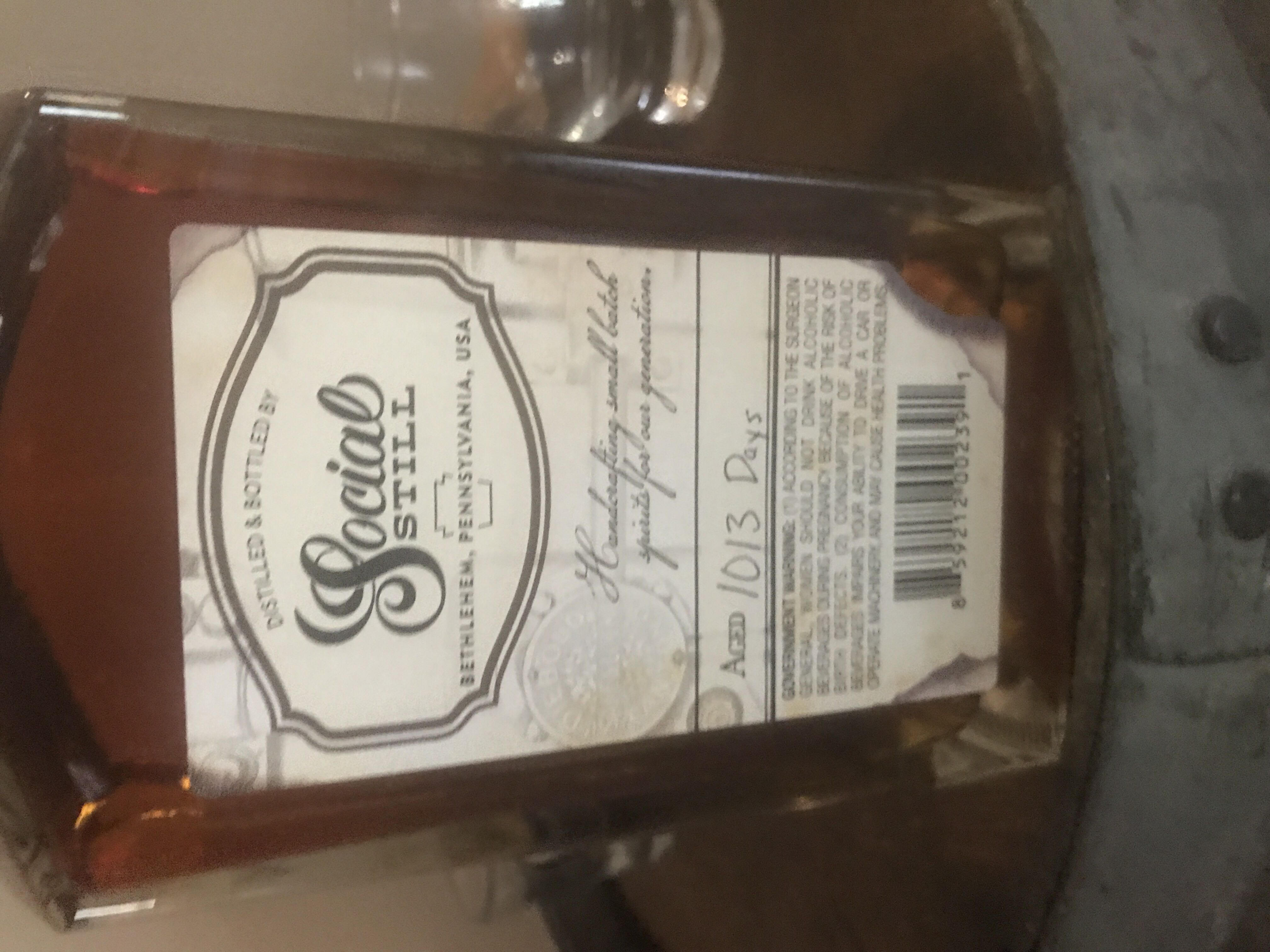 Social Still Bourbon  - Social Still (750 mL) alcohol collectible [Barcode 859212002391] - Main Image 2