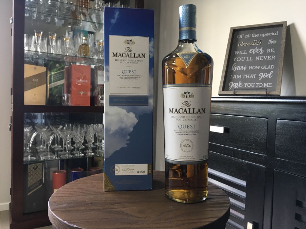 Macallan Quest - Macallan (1 L) alcohol collectible [Barcode 5010314305109] - Main Image 3