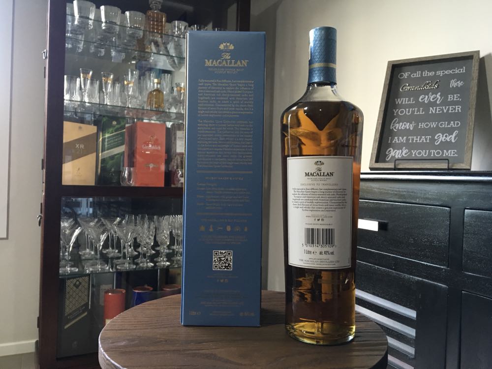 Macallan Quest - Macallan (1 L) alcohol collectible [Barcode 5010314305109] - Main Image 4