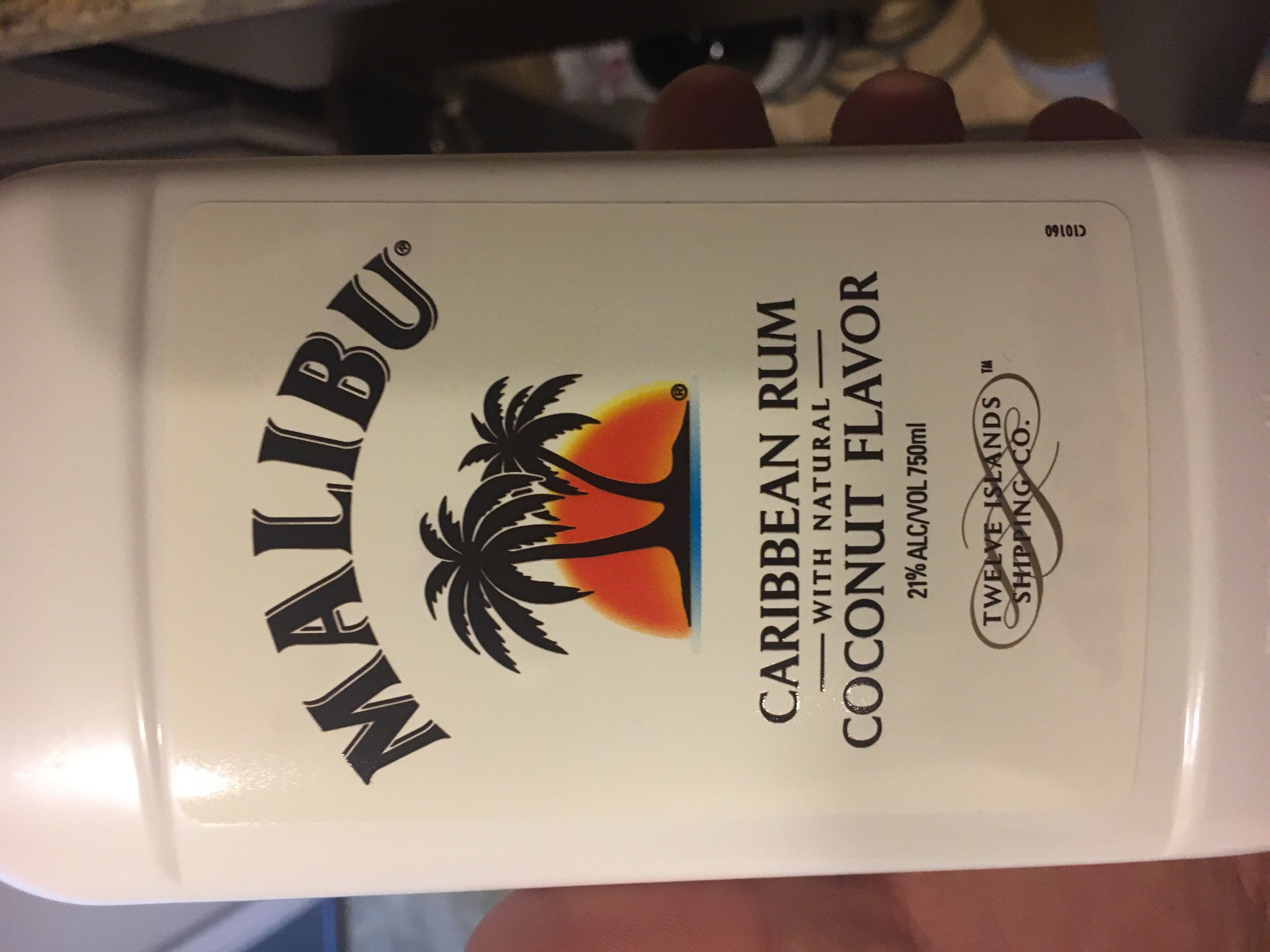 Malibu Caribbean Rum - Malibu (750 mL) alcohol collectible [Barcode 089540466446] - Main Image 1