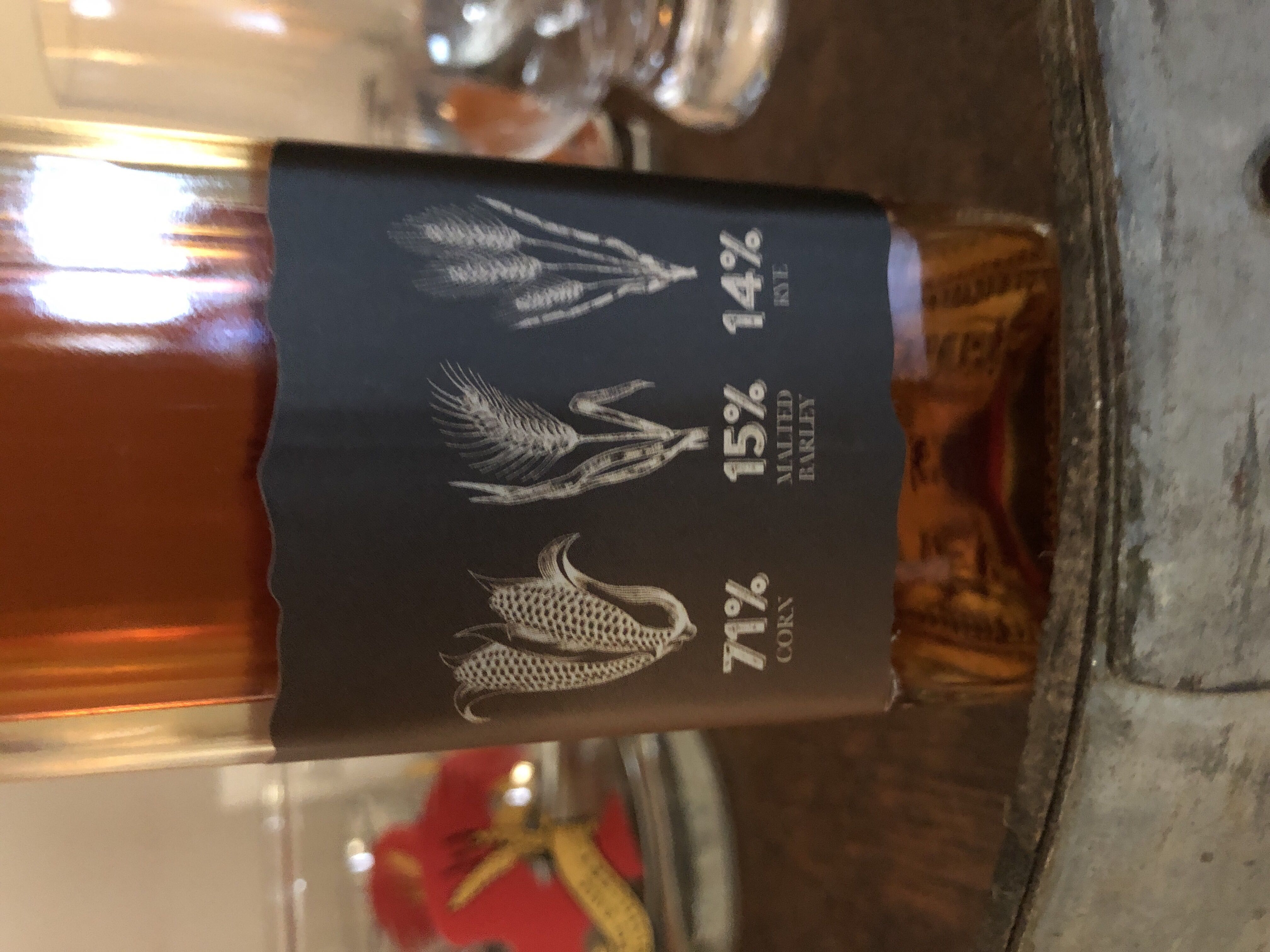 Flag Hill Distillery Bourbon  - Flag Hill Distillery (750 mL) alcohol collectible [Barcode 857352004121] - Main Image 3