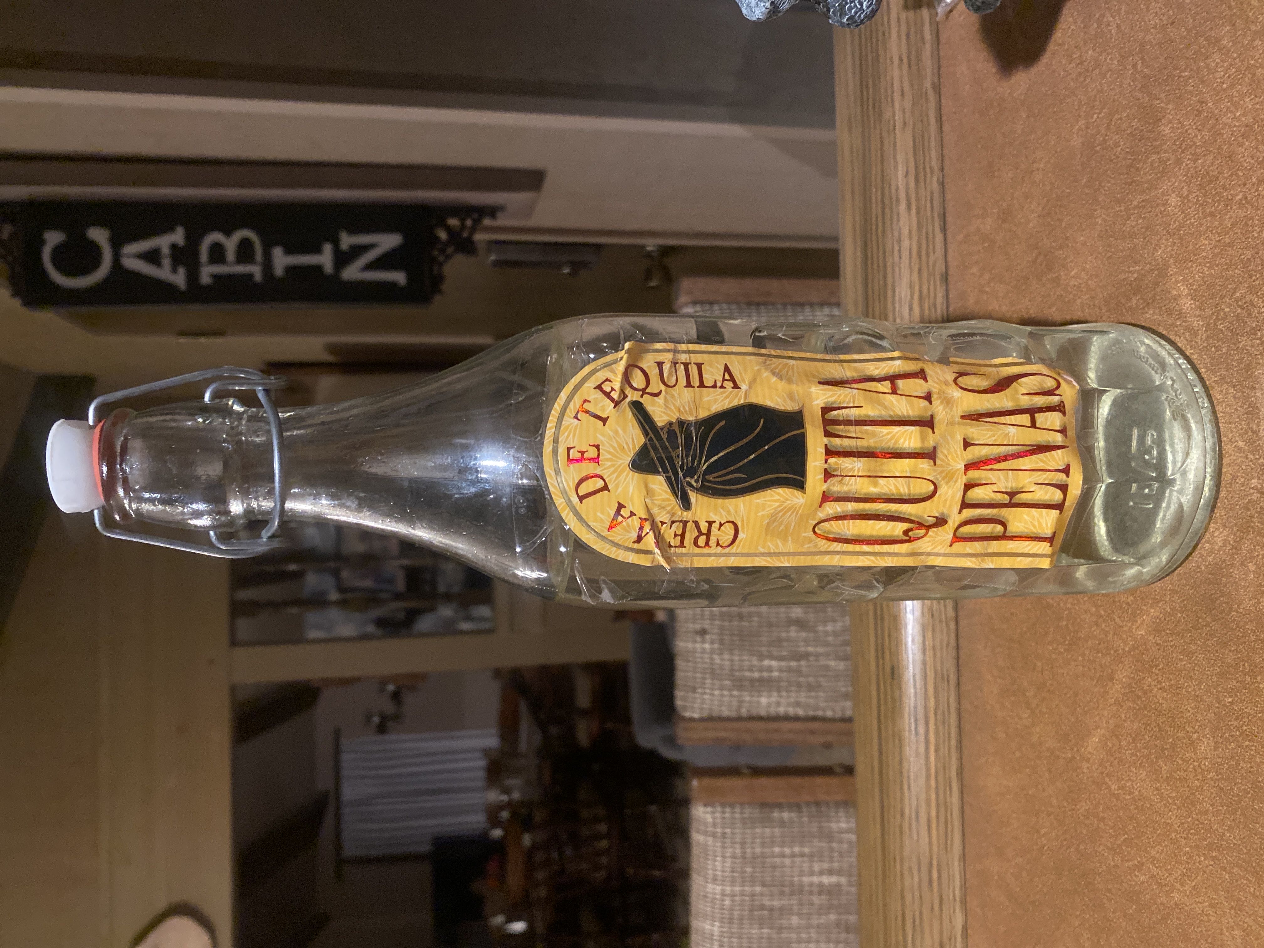 Quita Penas Crema De Tequila  (750 mL) alcohol collectible - Main Image 2