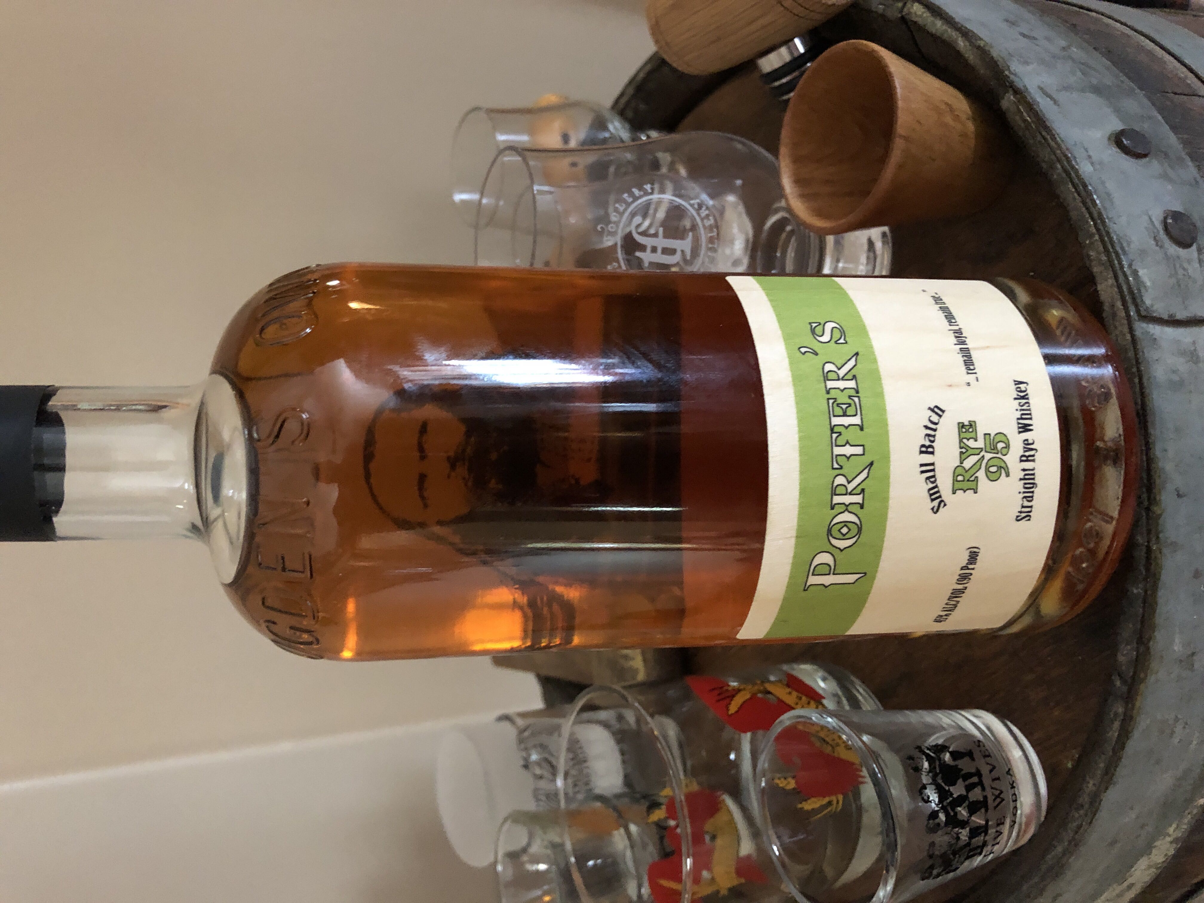 Ogdens Own Rye 95 - Ogdens Own Distillery (750 mL) alcohol collectible [Barcode 857519004292] - Main Image 1