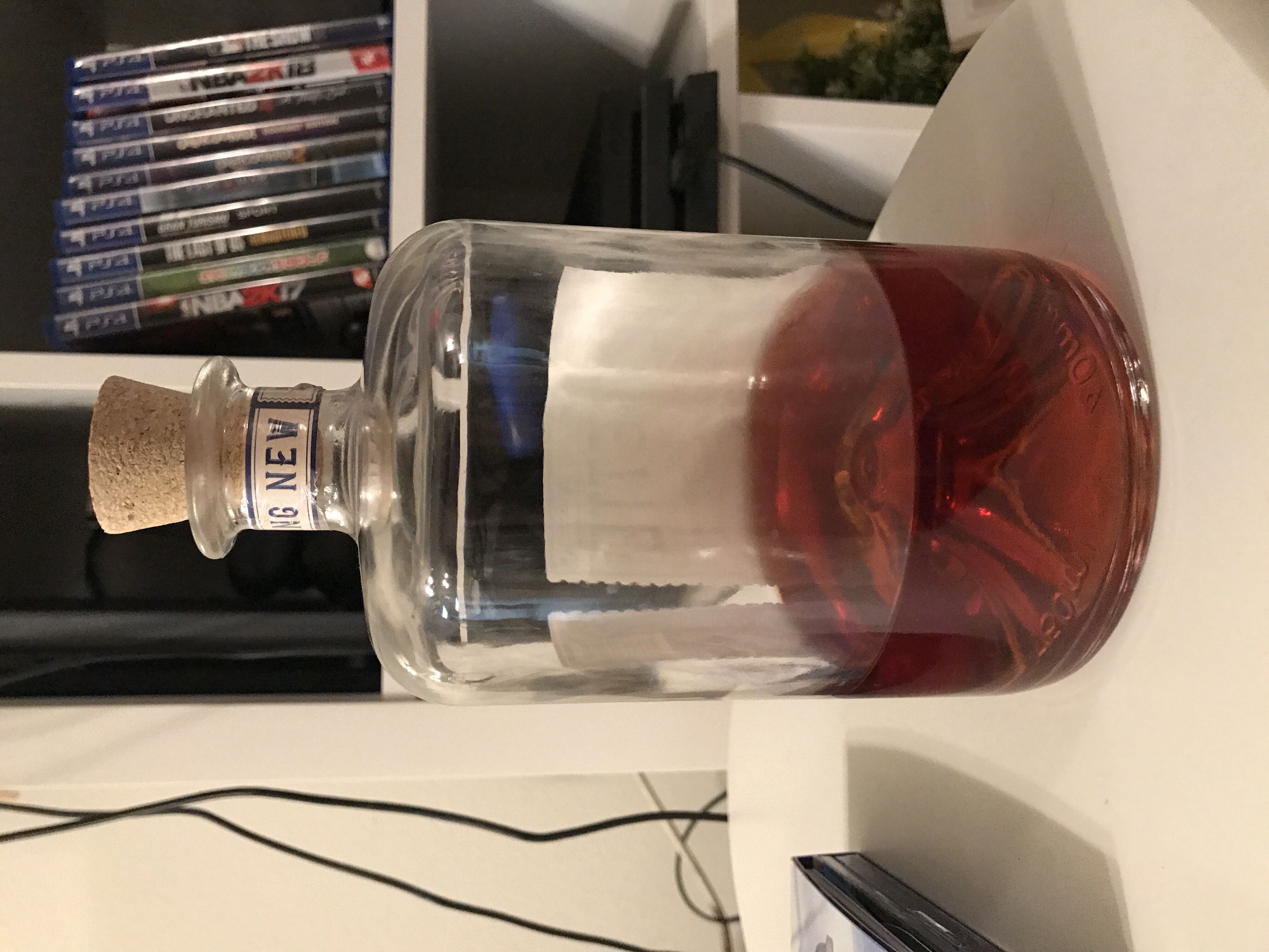 Fleurette Vermilion Gin - El Dorado (750 mL) alcohol collectible [Barcode 790255102962] - Main Image 2