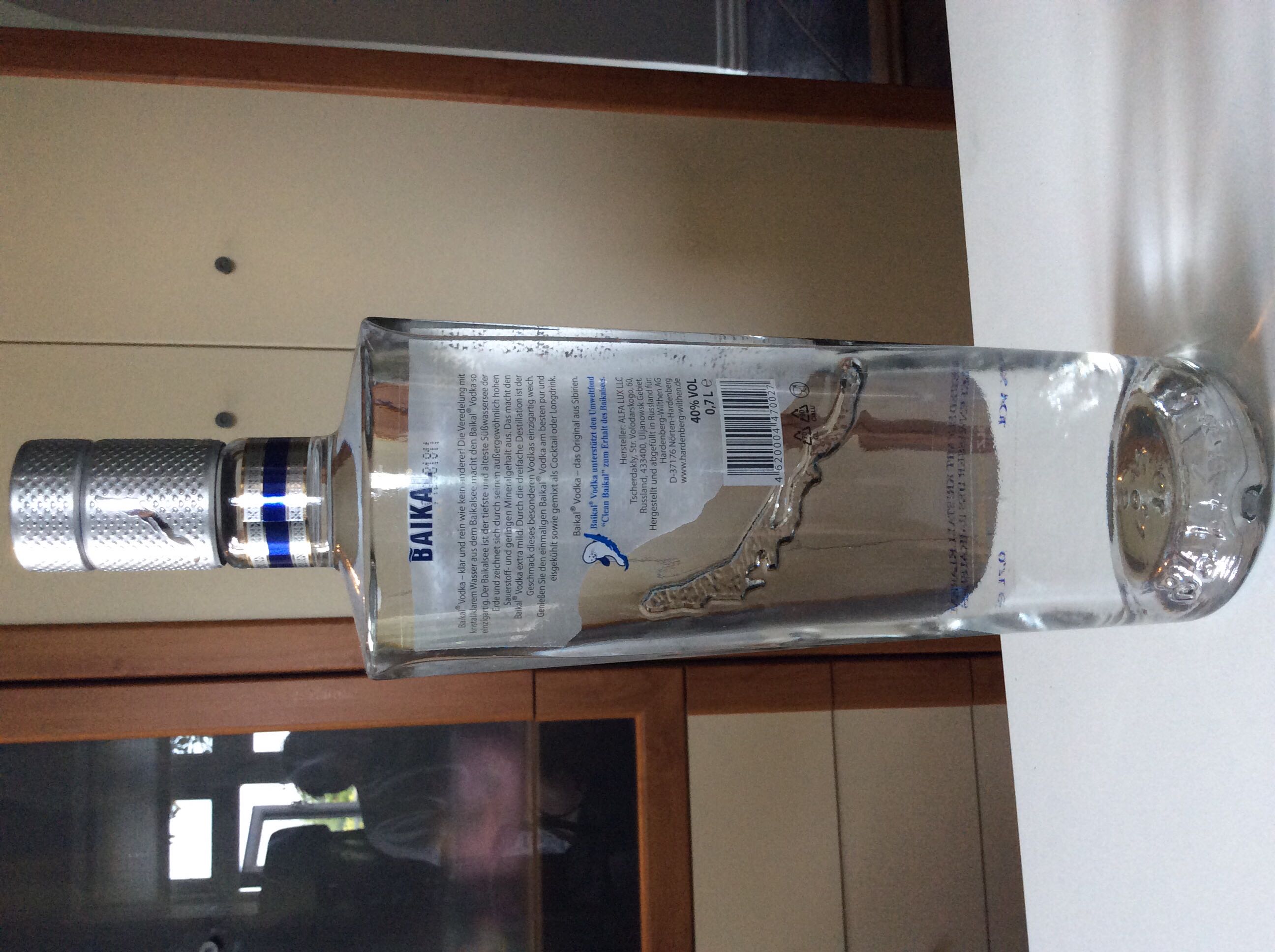 Baikan Vodka 700ml 40% Russia - Alfa Lux Llc (700 mL) alcohol collectible [Barcode 4620004470027] - Main Image 2