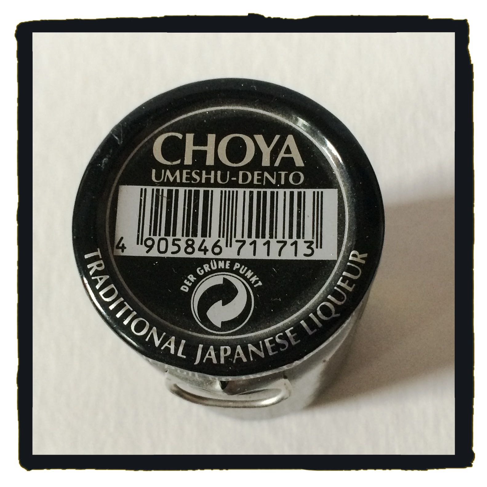 Choya Umeshu-Dento Herb - Choya Umeshu Co. Ltd. (50 mL) alcohol collectible - Main Image 3