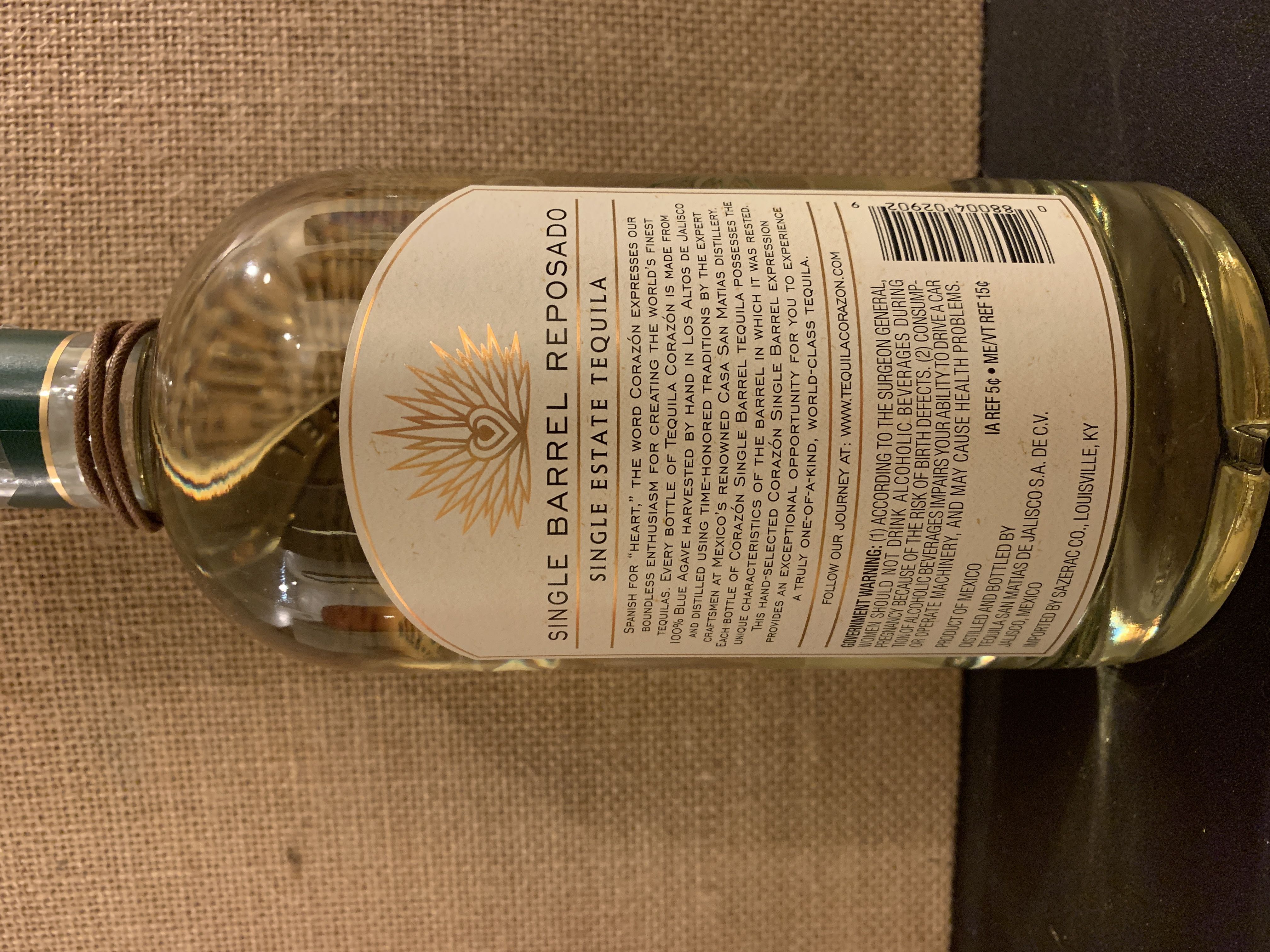 Corazón de Agave Expresiones Elmer Lee - Tequila San Matias de Jalisco, S.A. de C.V. (750 mL) alcohol collectible [Barcode 088004029029] - Main Image 2