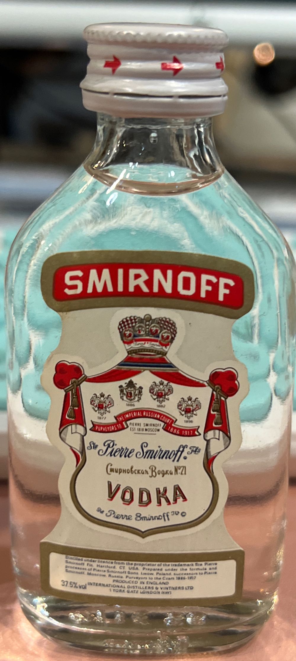 Smirnoff  (50 mL) alcohol collectible - Main Image 3