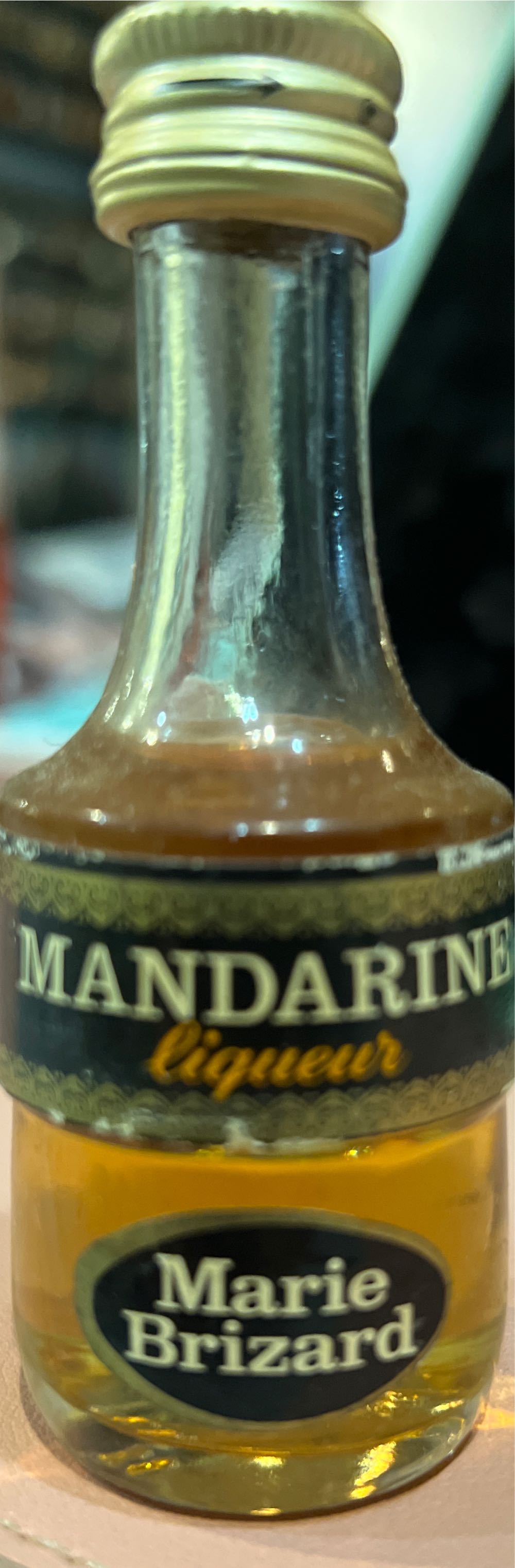 Marie Brizard Mandarina - marie brizard (50 mL) alcohol collectible - Main Image 3