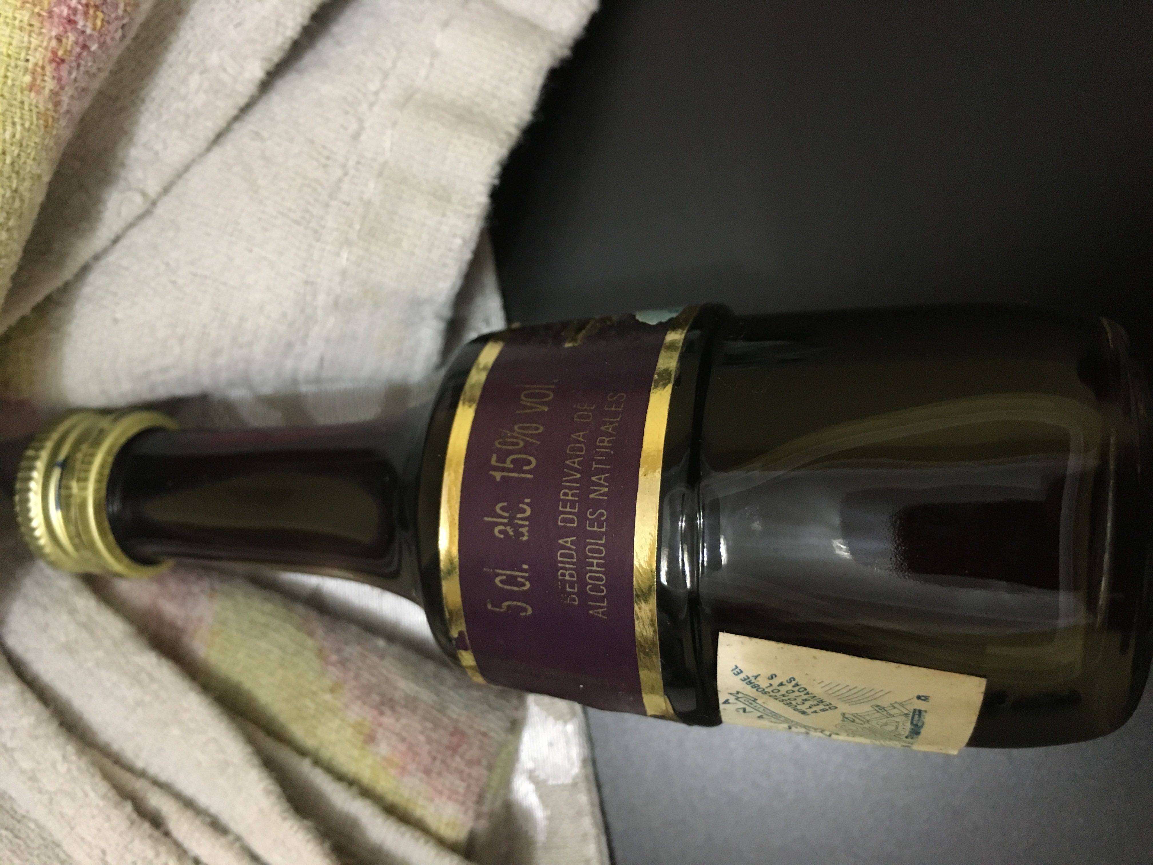 Marie Brizard Cassis - marie brizard (50 mL) alcohol collectible - Main Image 2