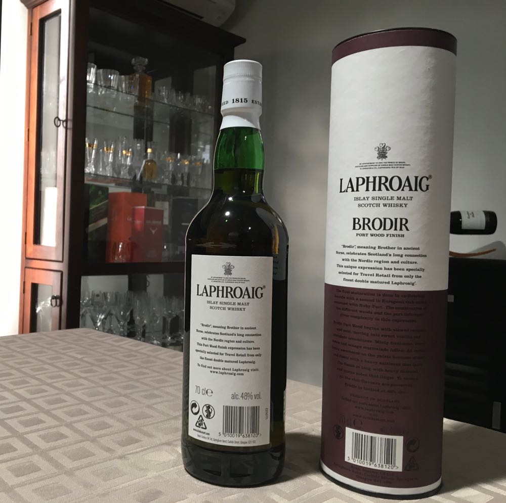 Laphroaig Brodir  alcohol collectible [Barcode 5010019638120] - Main Image 4
