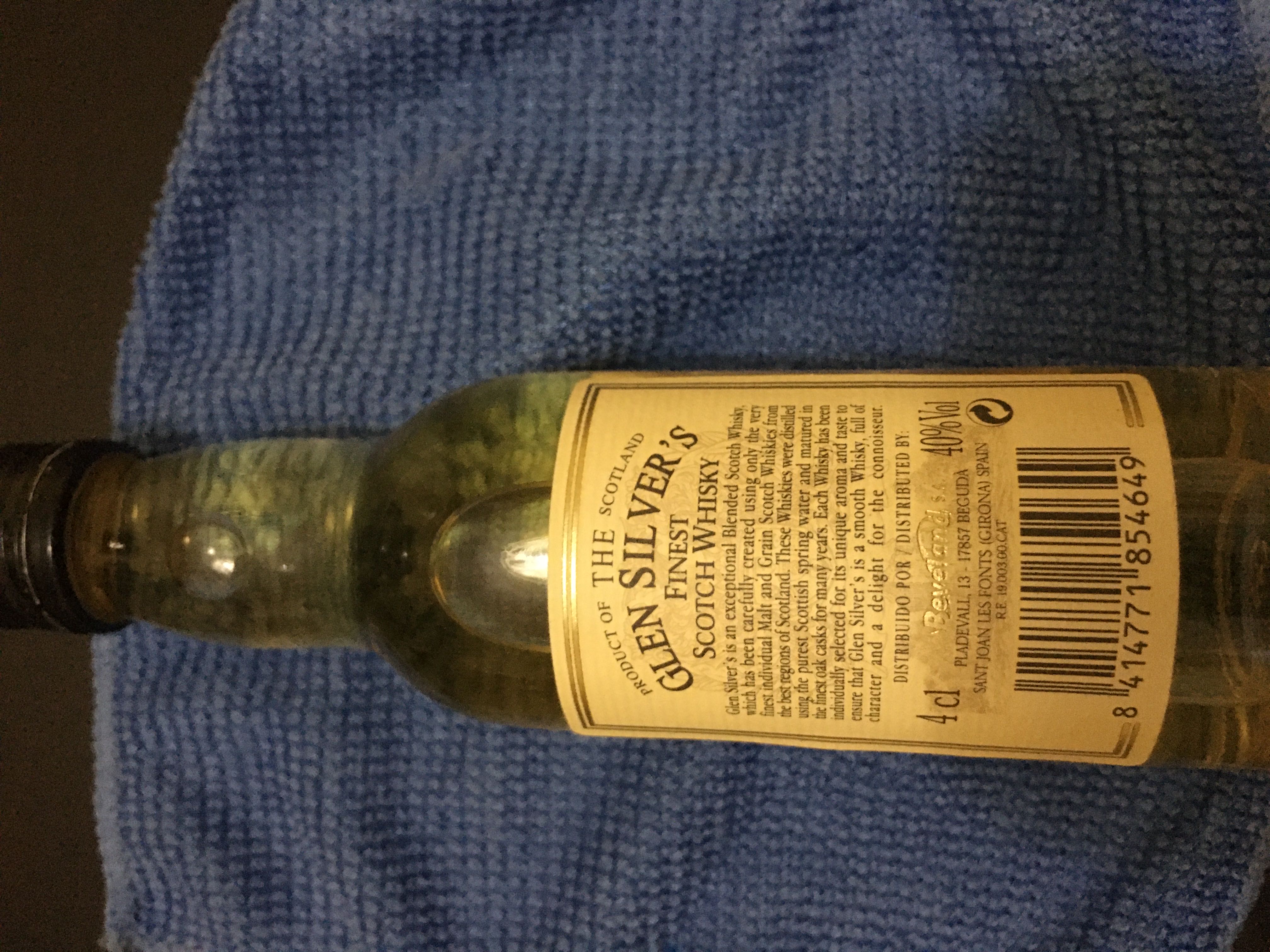 Glen Silver’s - Beveland S.A. (50 mL) alcohol collectible - Main Image 2