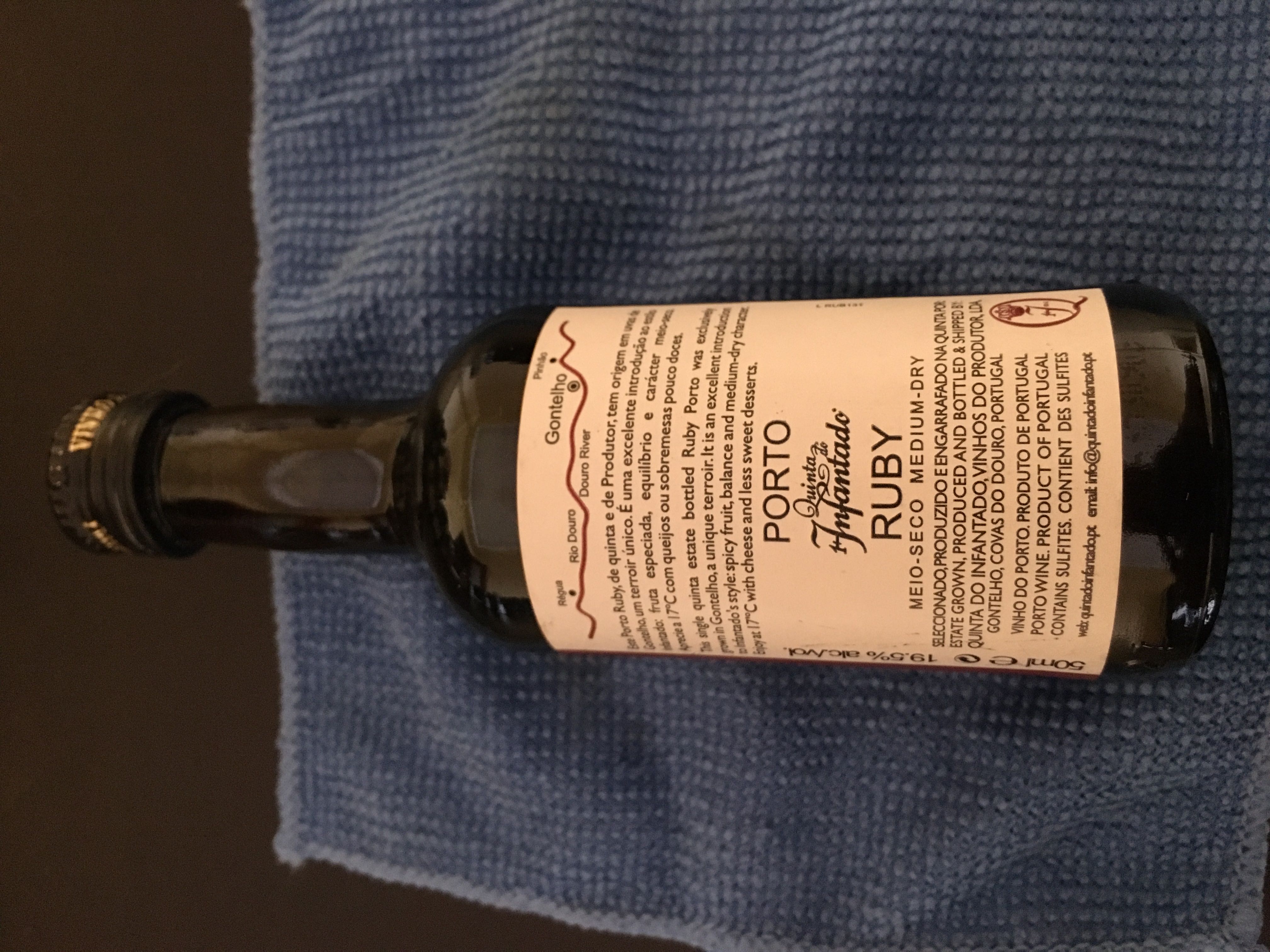 Infantado - Ruby - Quinta Do Infantado (50 mL) alcohol collectible - Main Image 2