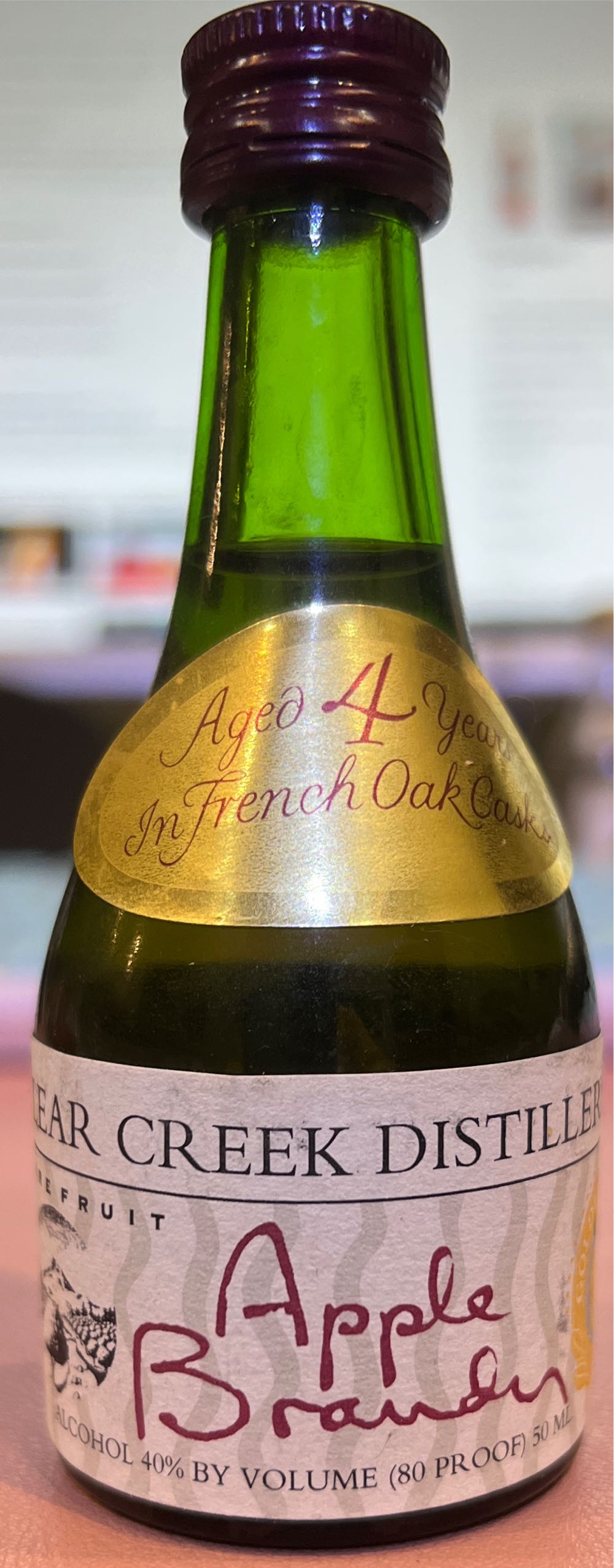 Clear Creek Apple Brandy - Clear Creek Distillery (750 mL) alcohol collectible [Barcode 016976121007] - Main Image 2