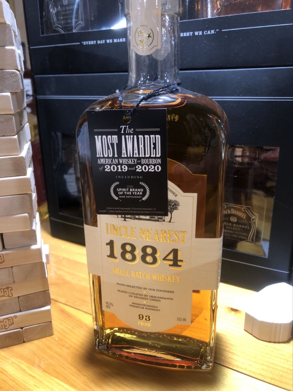 Uncle Nearest 1884 - Nearest Green Distillery (750 mL) alcohol collectible [Barcode 040232379123] - Main Image 4