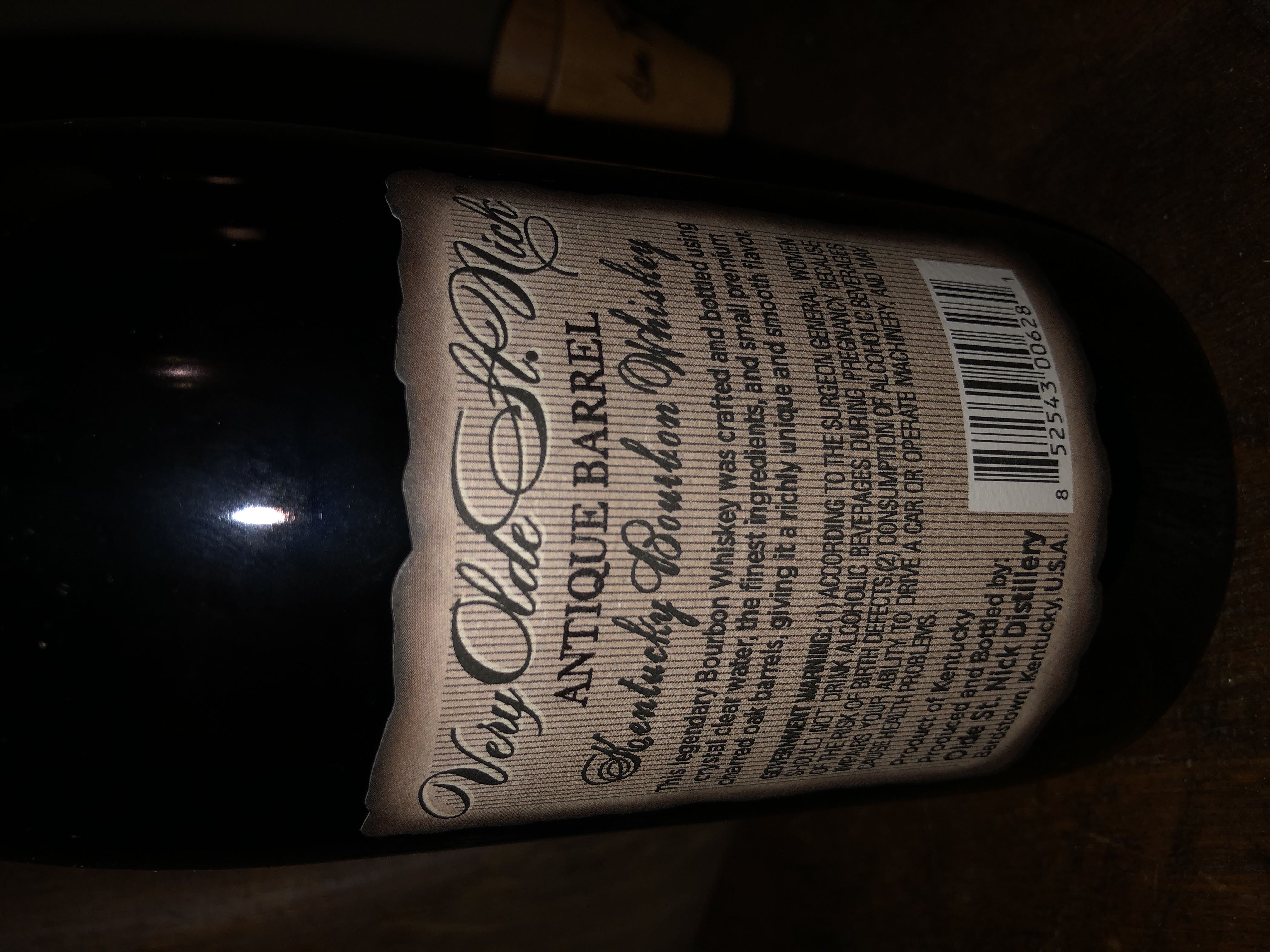 Very Olde St Nick 12 year Antique Barrel - Preservation Distillery (750 mL) alcohol collectible [Barcode 852543006281] - Main Image 2