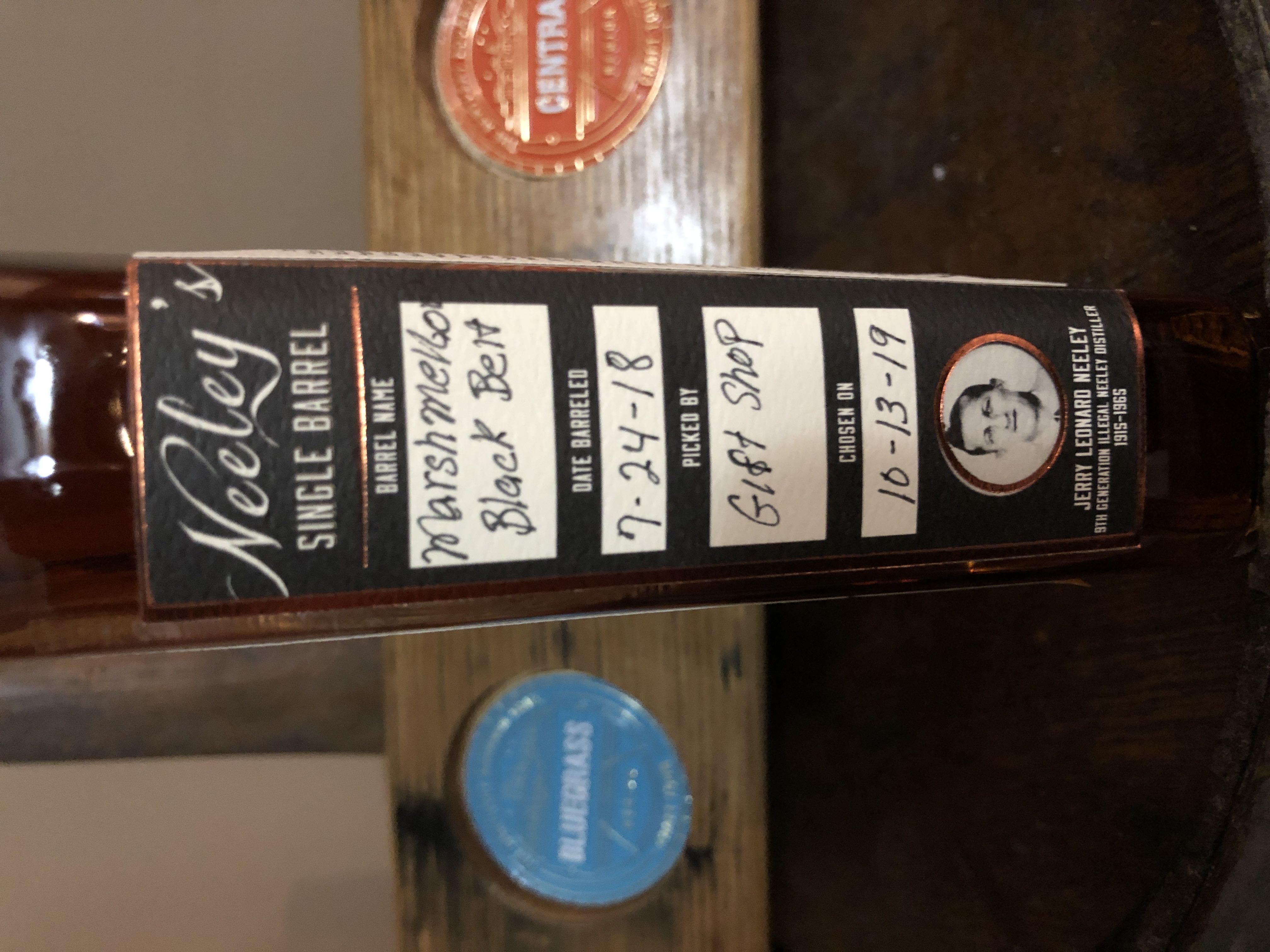 Neeley Family Distillery Jenn’s B-Day Barrel Pick SB BS - Neeley Family Distillery (375 mL) alcohol collectible [Barcode 861490000488] - Main Image 2