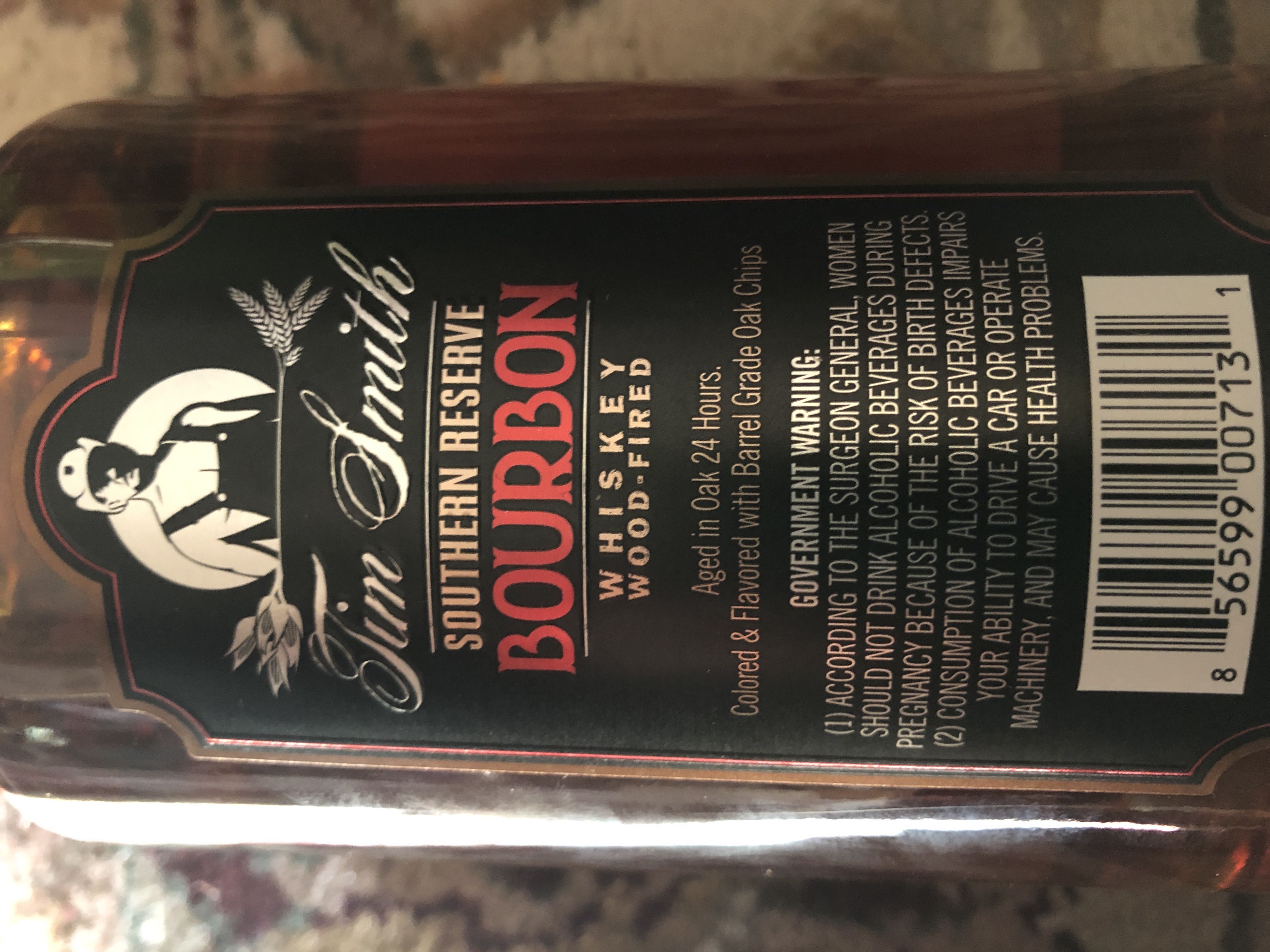 Tim Smith Bourbon - Two Trees Distilling (750 mL) alcohol collectible [Barcode 856599007131] - Main Image 3