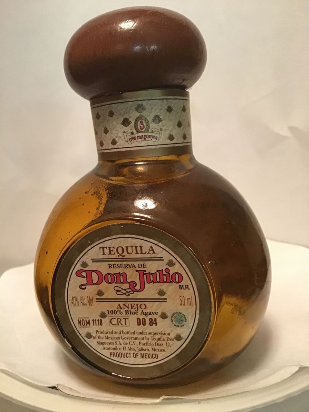 Don Julio Reposado & Silver & Anejo & Blanco - Diageo (50mL) alcohol collectible [Barcode 674545000421] - Main Image 4