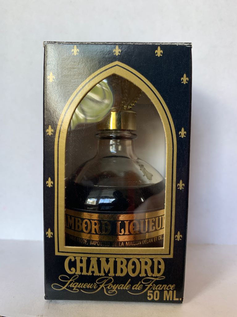 Royale Chambord Liqueur - La Maison Delan (50mL) alcohol collectible [Barcode 084380420078] - Main Image 2